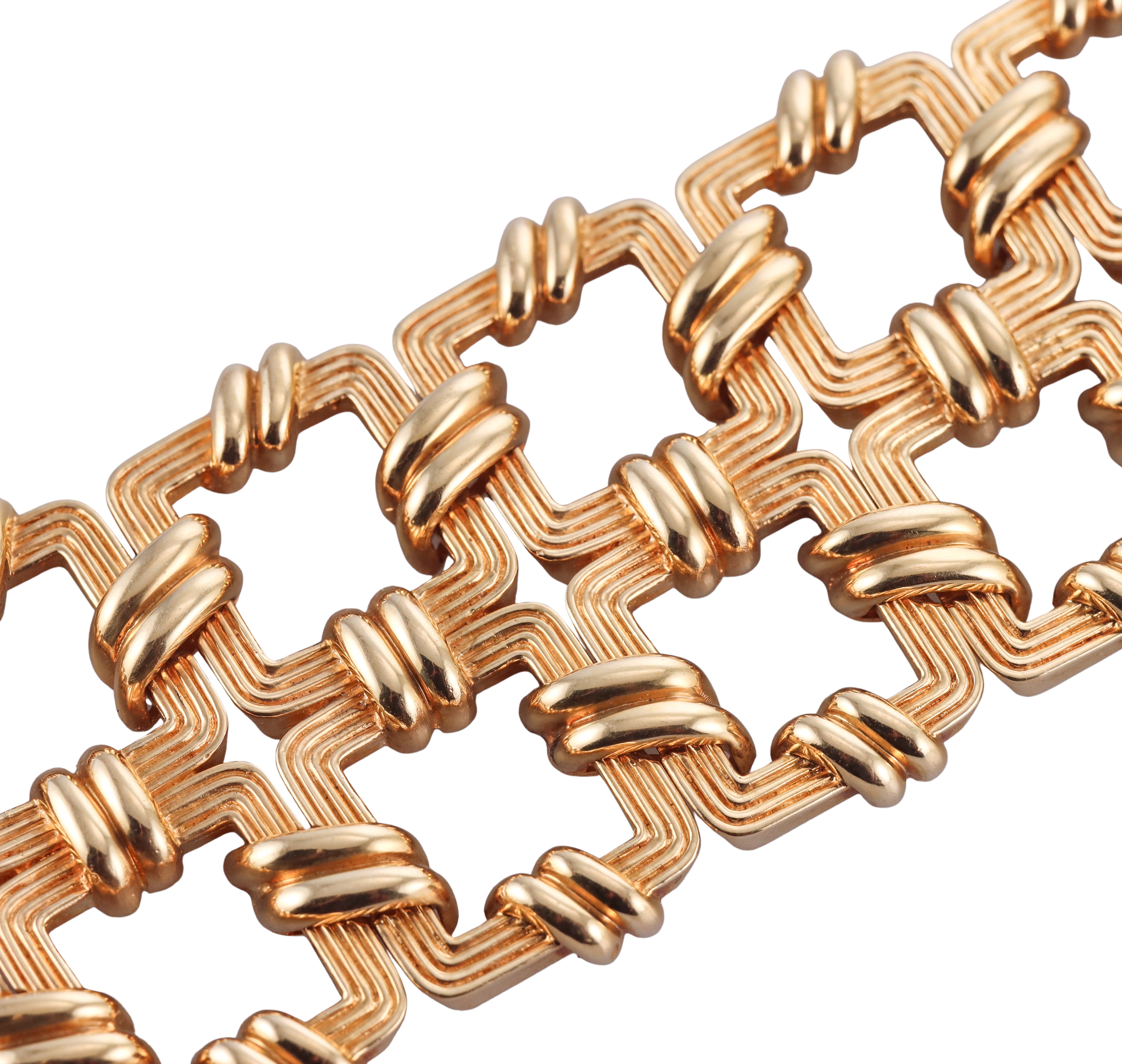 1980s Vintage Tiffany & Co Gold Bracelet