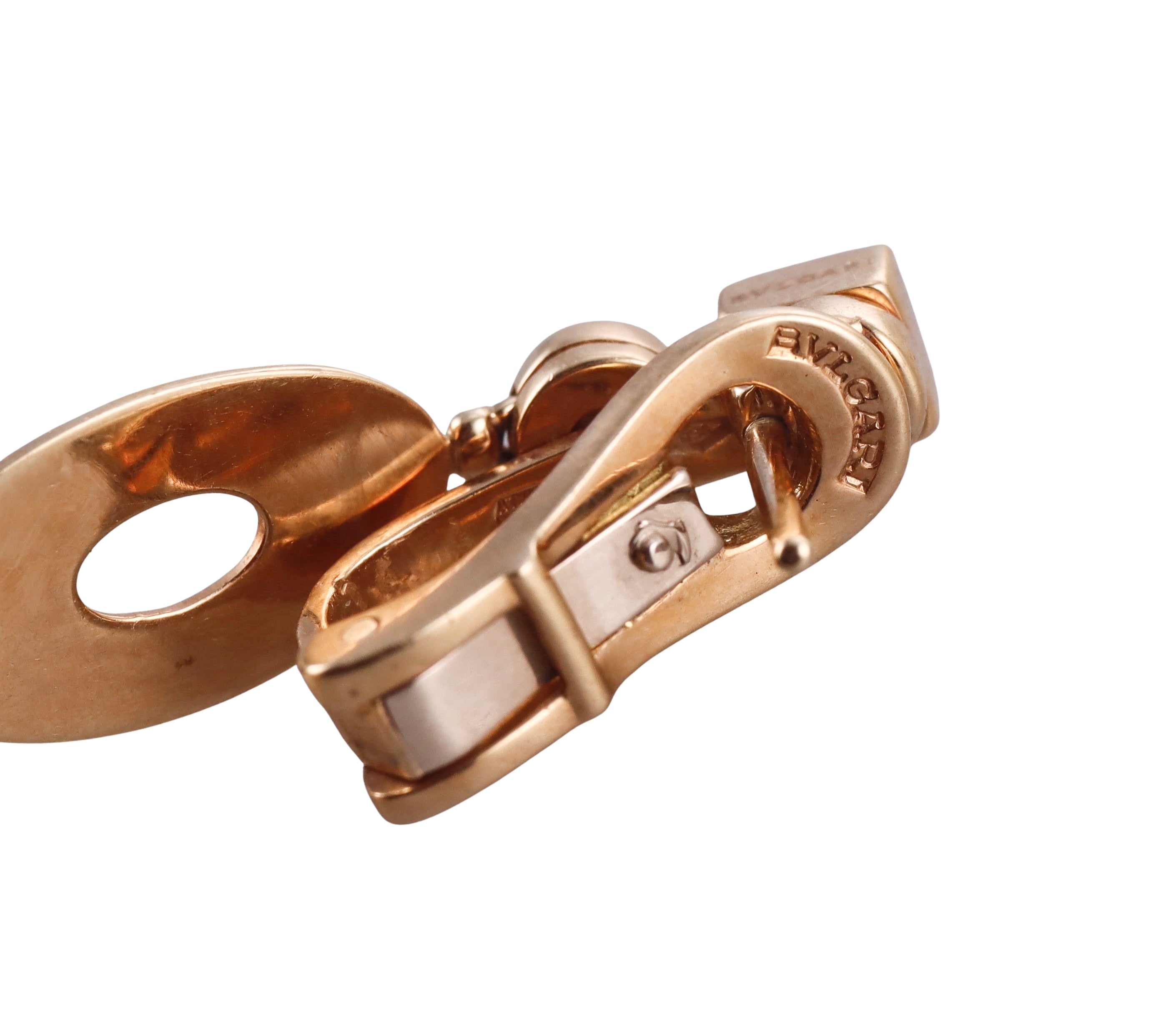 Bulgari Lucea Gold Drop Earrings