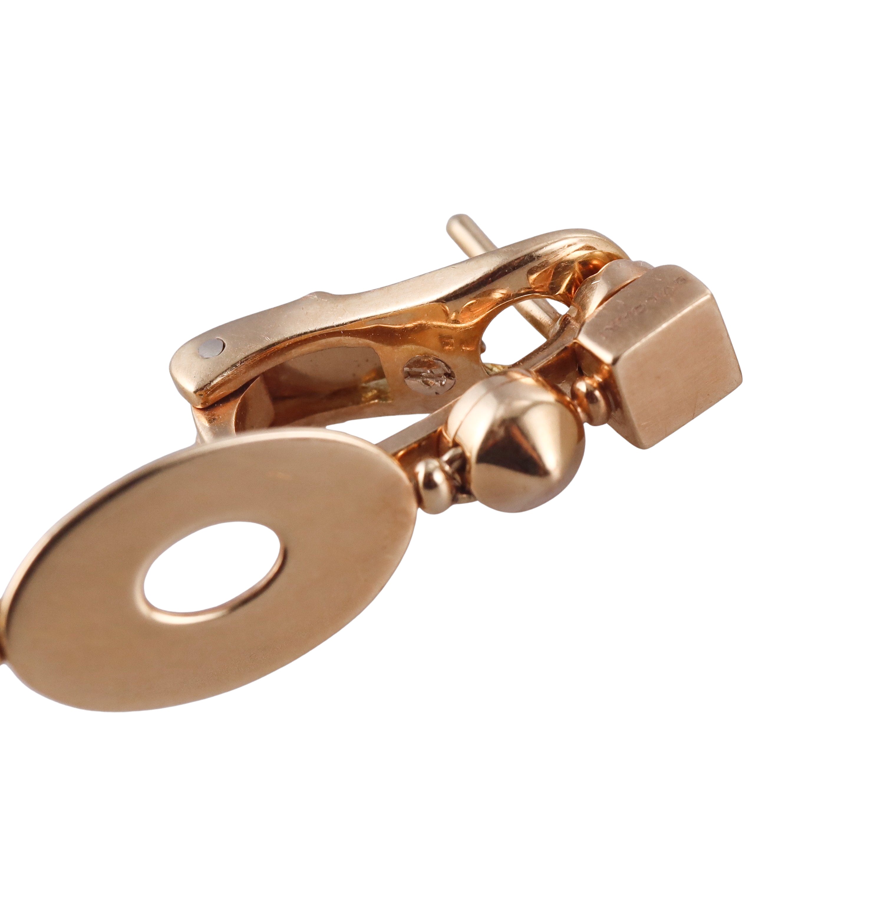 Bulgari Lucea Gold Drop Earrings
