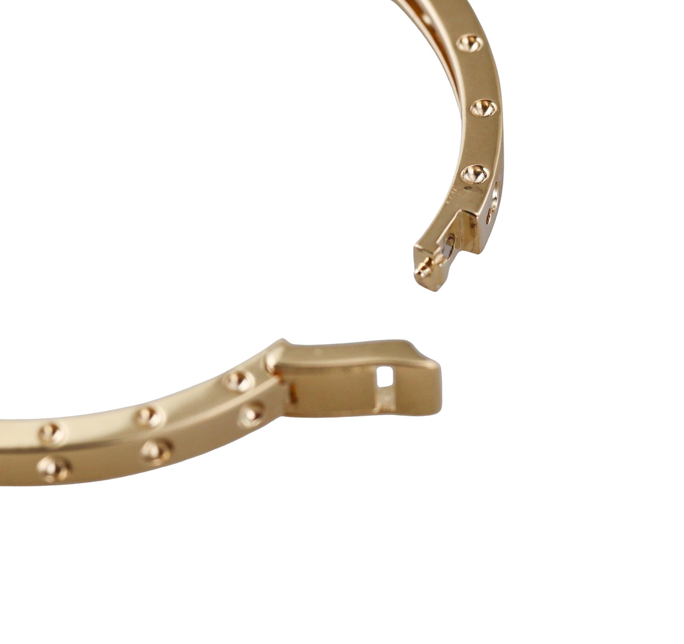 Roberto Coin Symphony Dotted Yellow Gold Bracelet