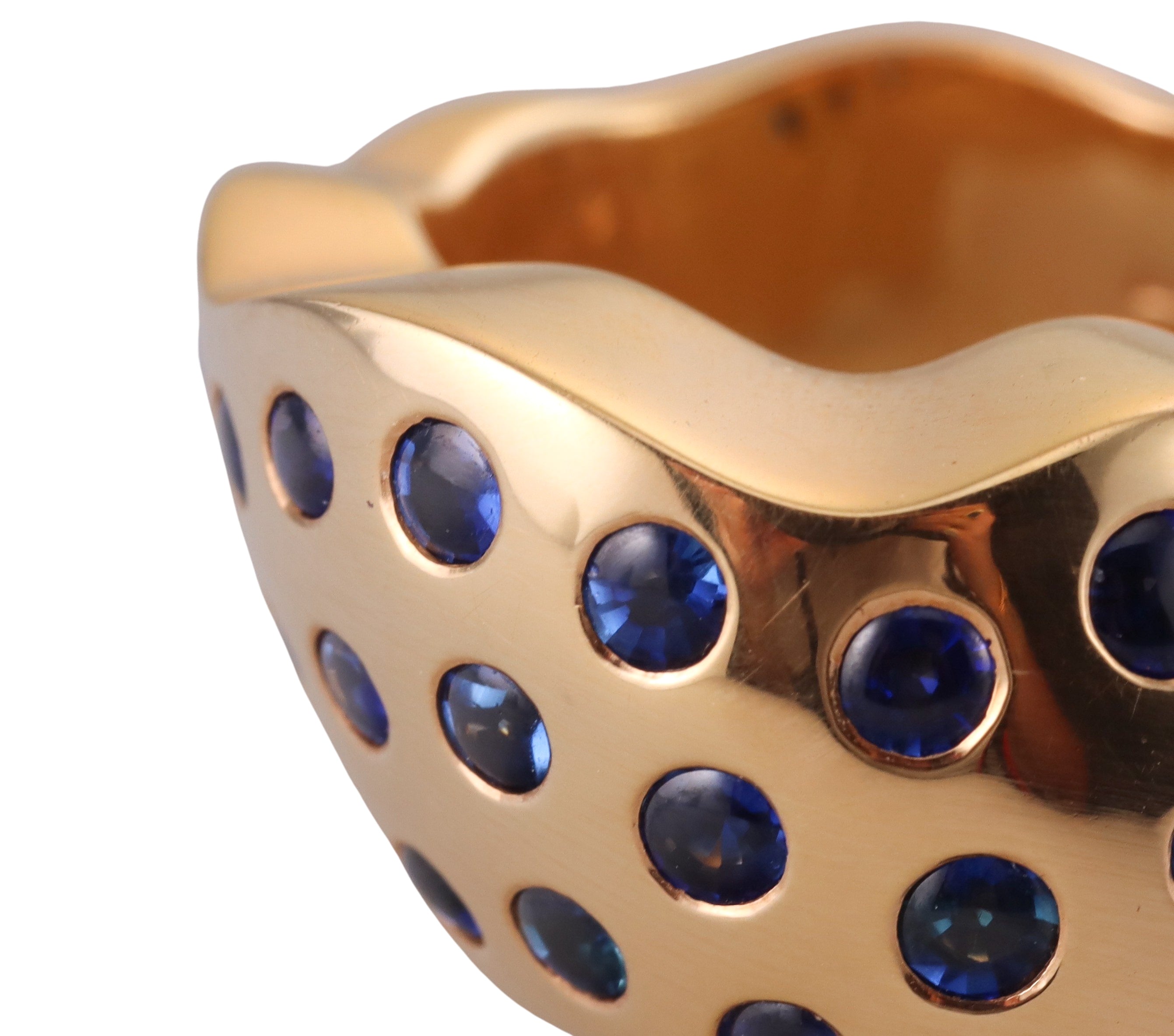 Vhernier Sapphire Gold Ring