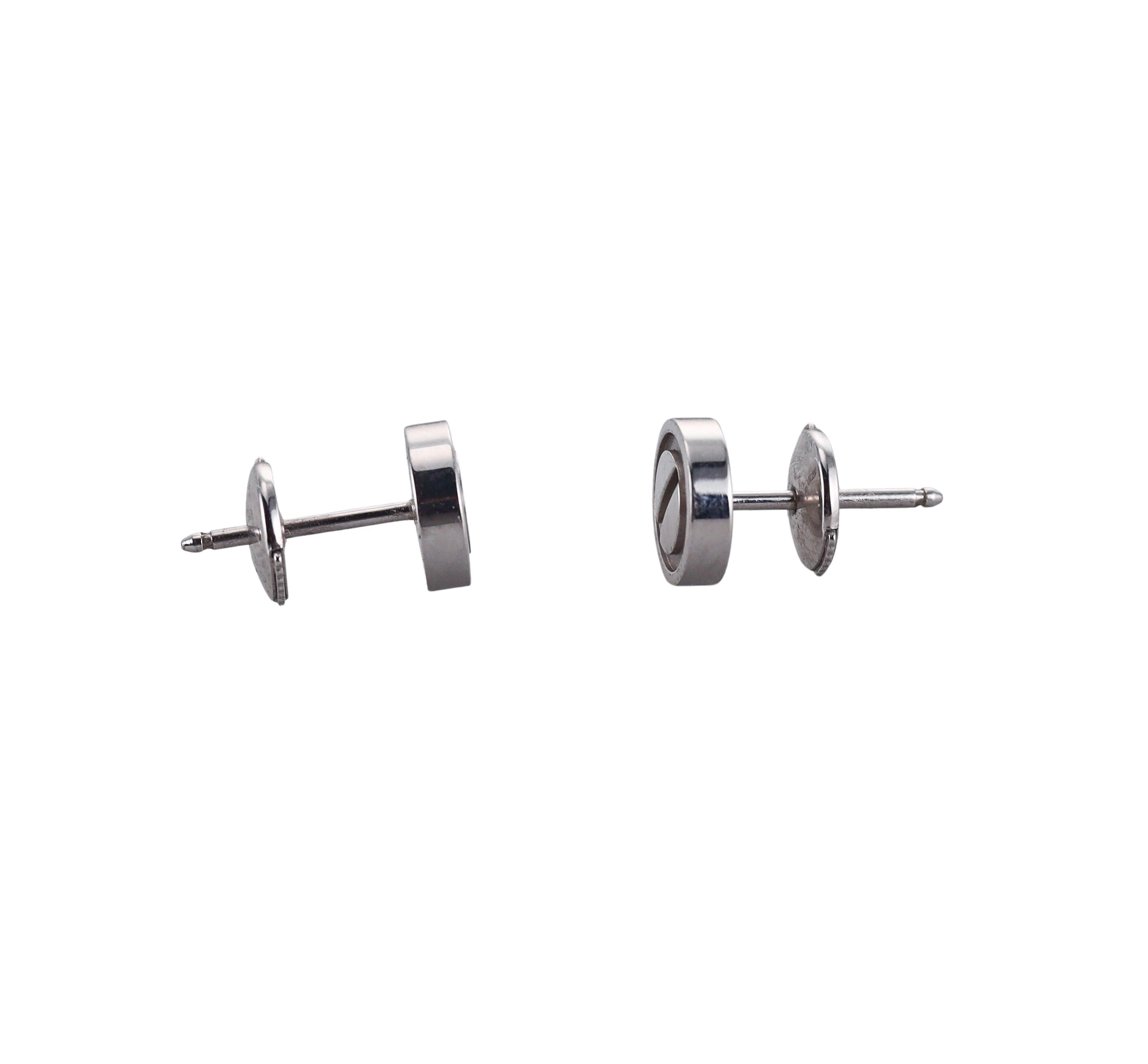 Cartier Love White Gold Stud Earrings