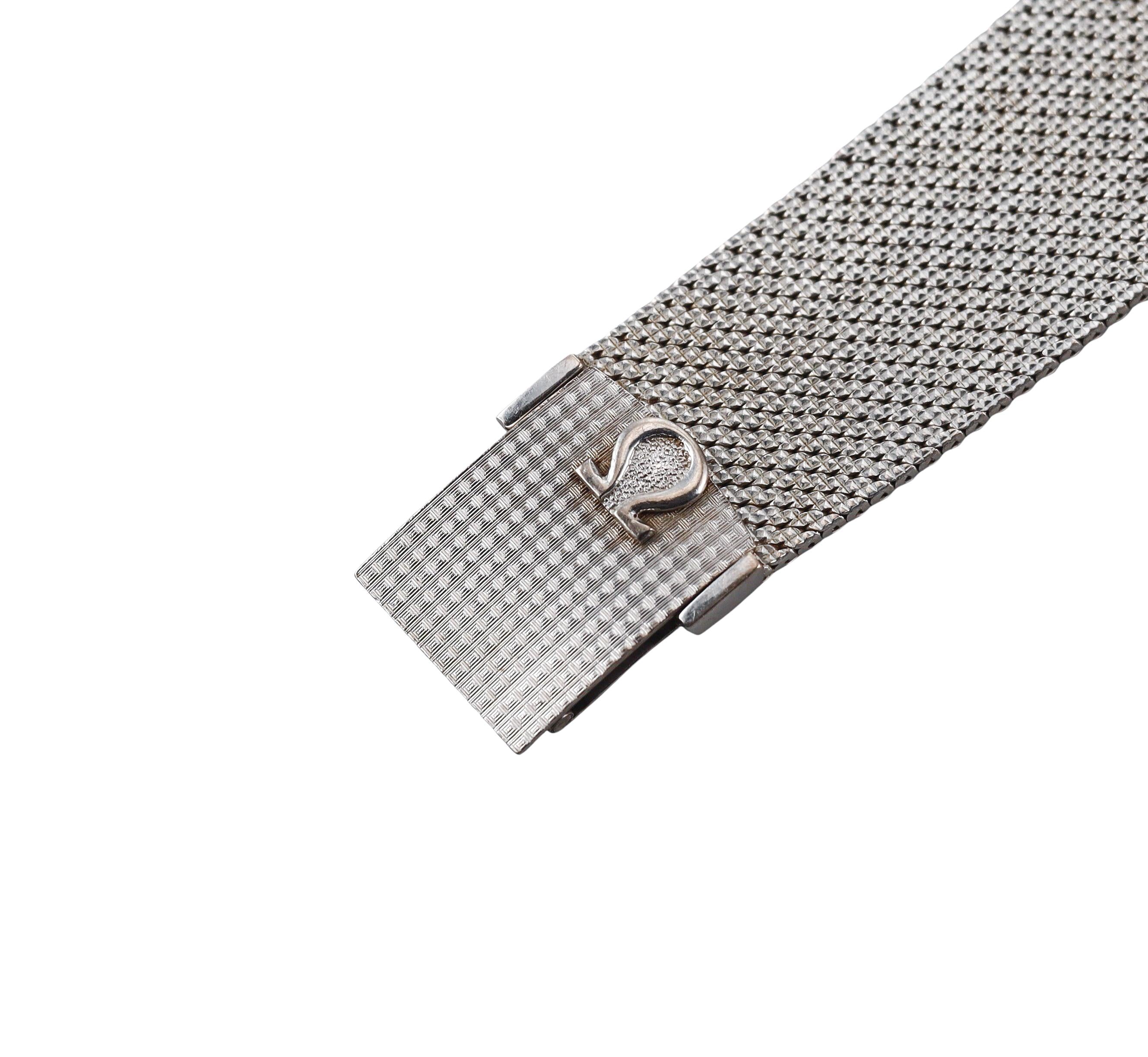 1970s Omega De Ville White Gold Watch