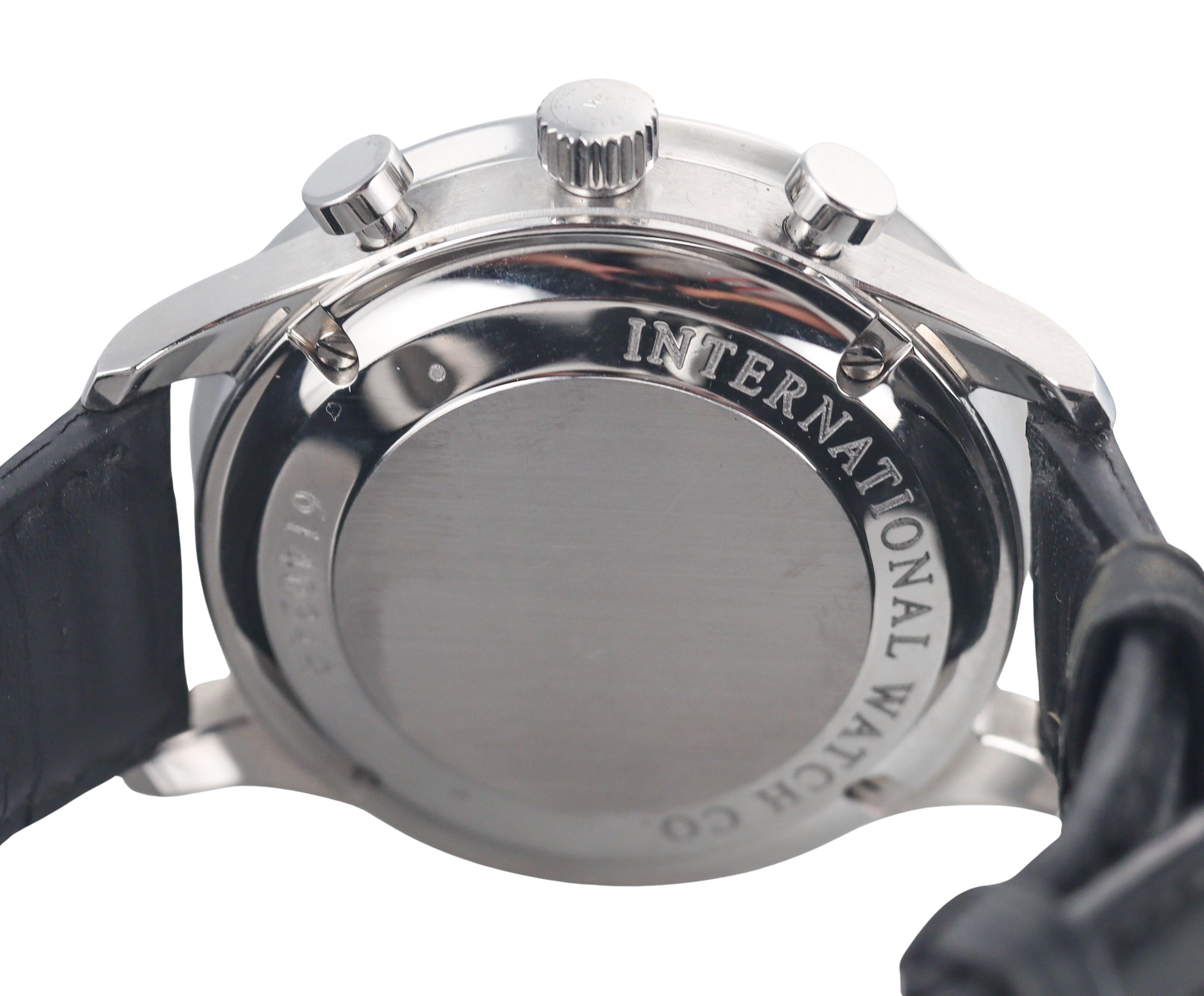 IWC Portugieser Chronograph Steel Automatic Watch IW371447