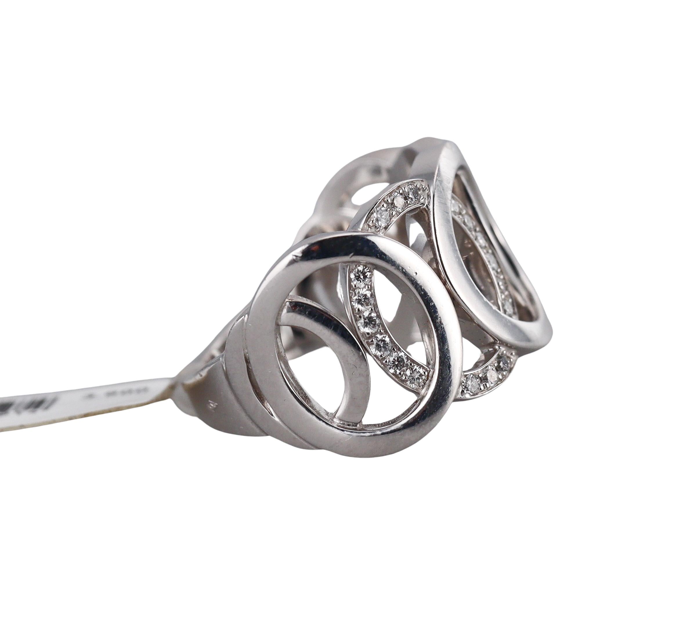 Audemars Piguet Millenary Diamond Gold Ring