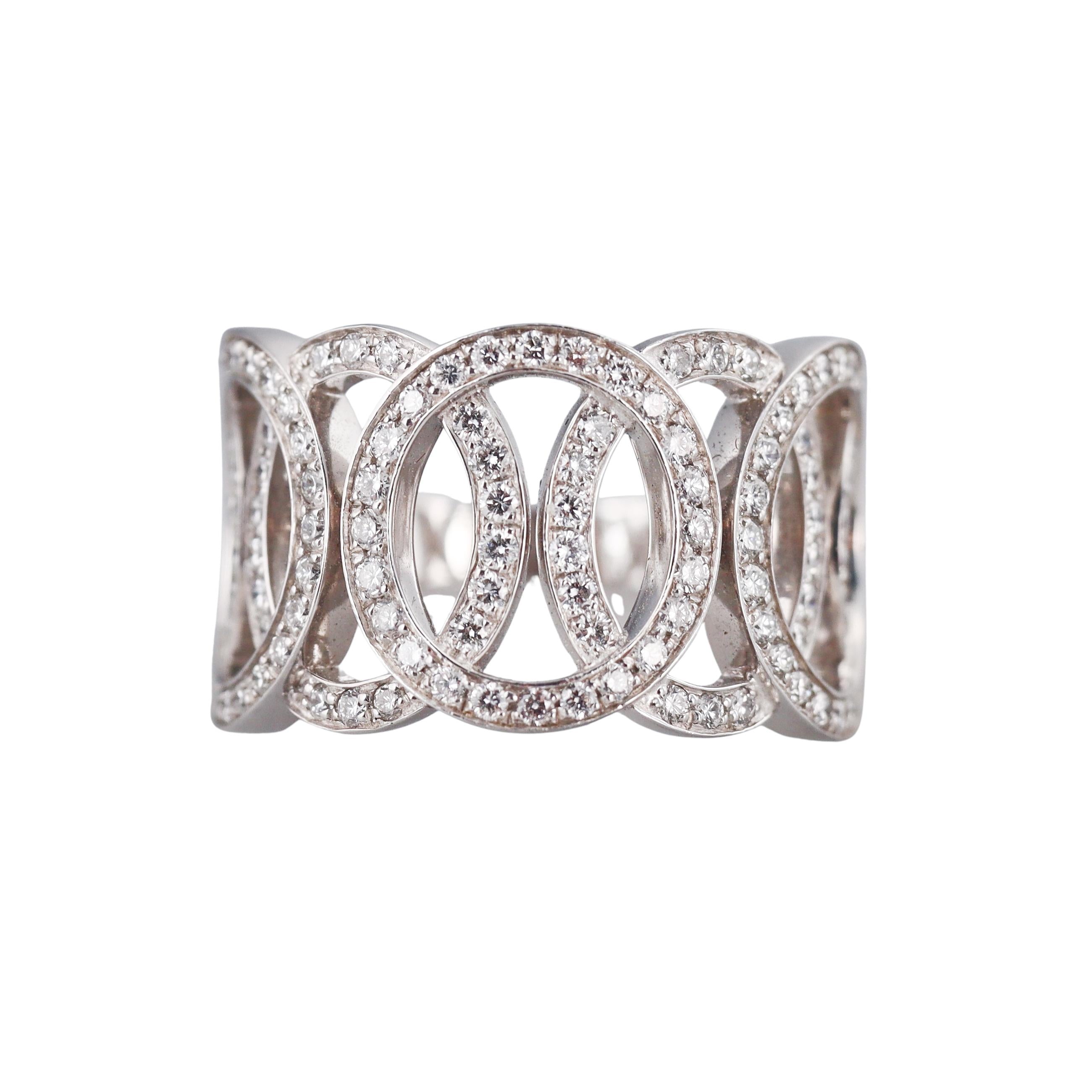 Audemars Piguet Millenary Diamond Gold Ring