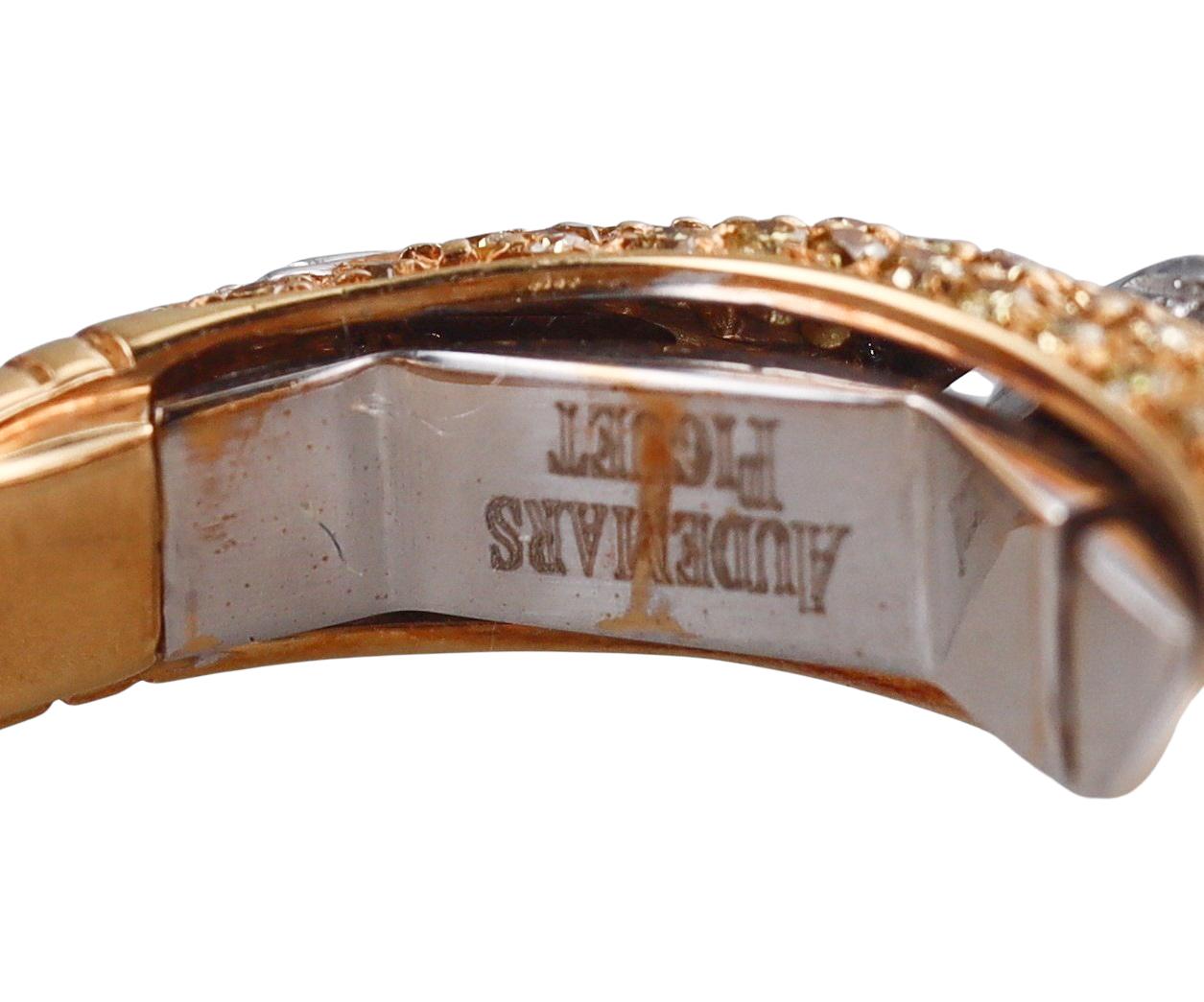 Audemars Piguet Yellow Diamond Gold Ring