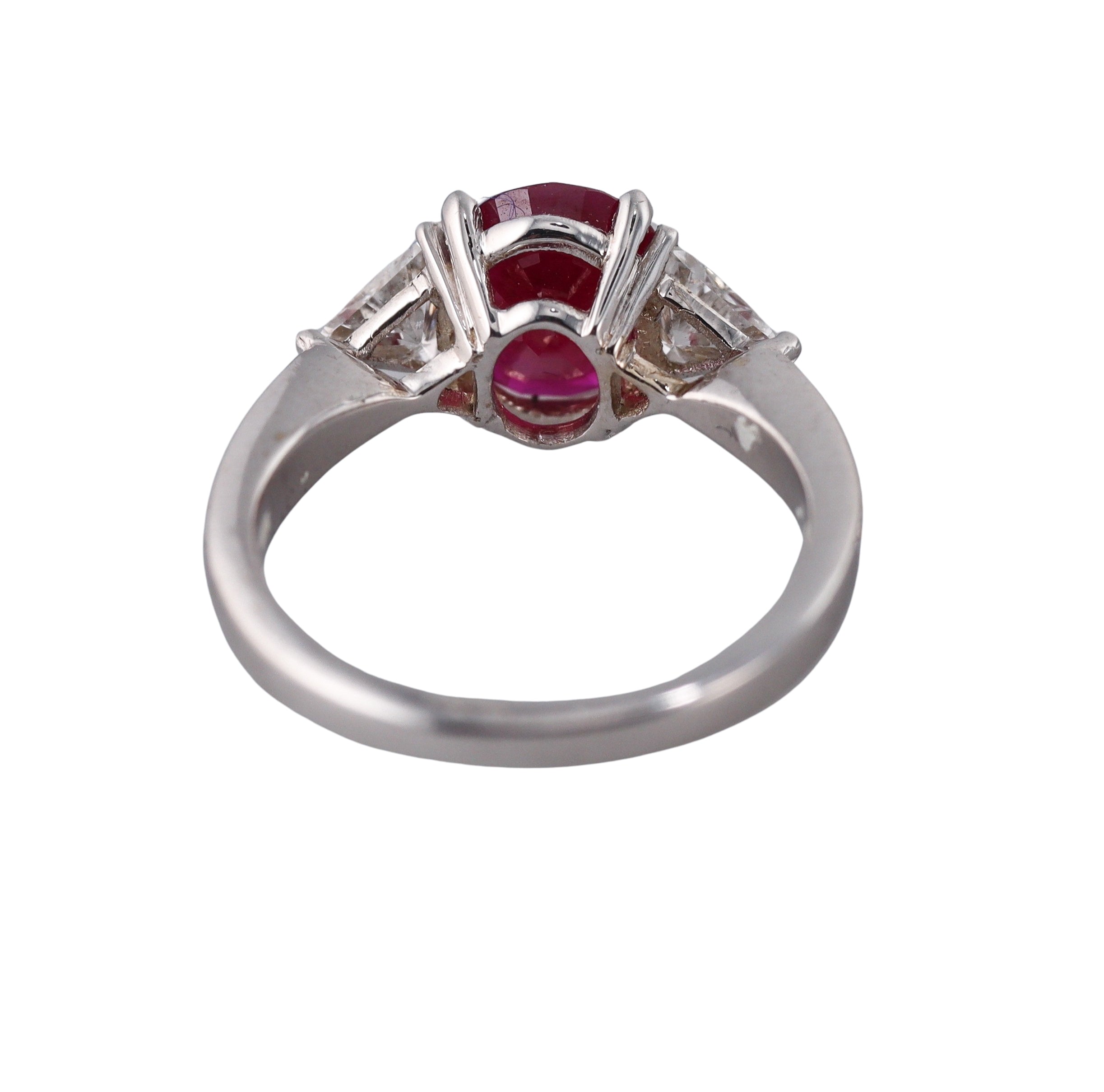 2.33ct Ruby Diamond Gold Ring
