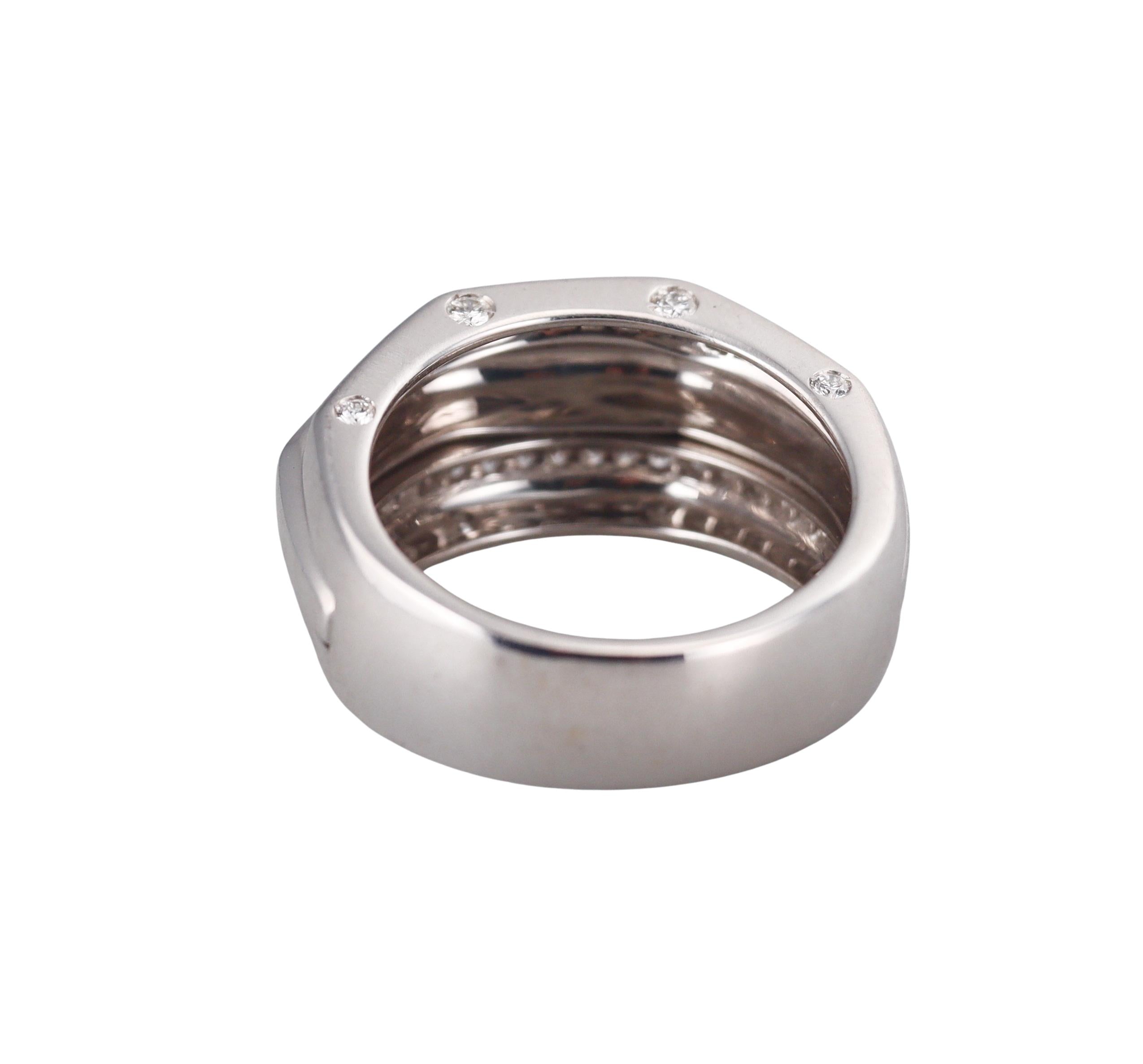 Audemars Piguet Diamond Gold Puzzle Ring