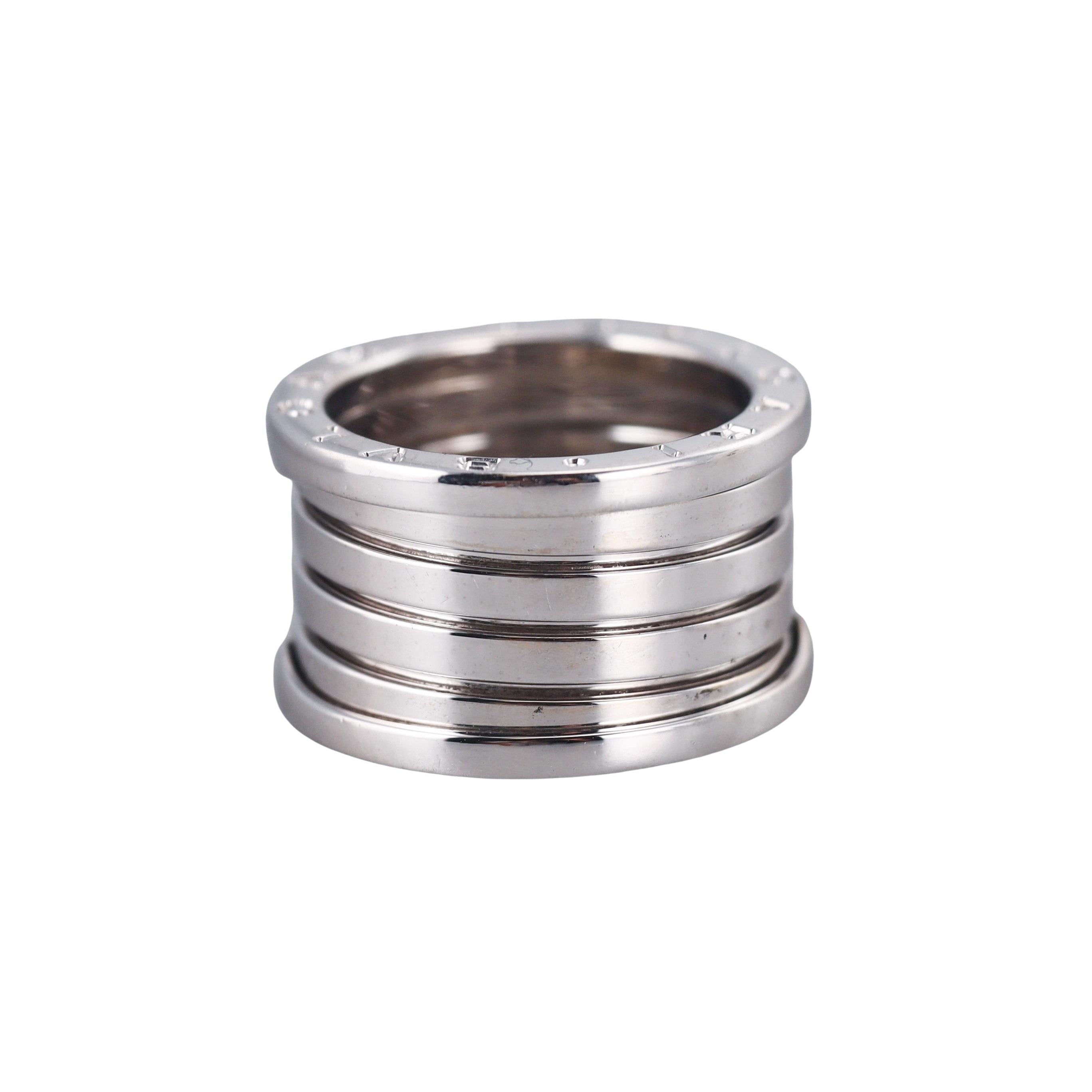 Bulgari B.Zero1 Gold Wide Band Ring