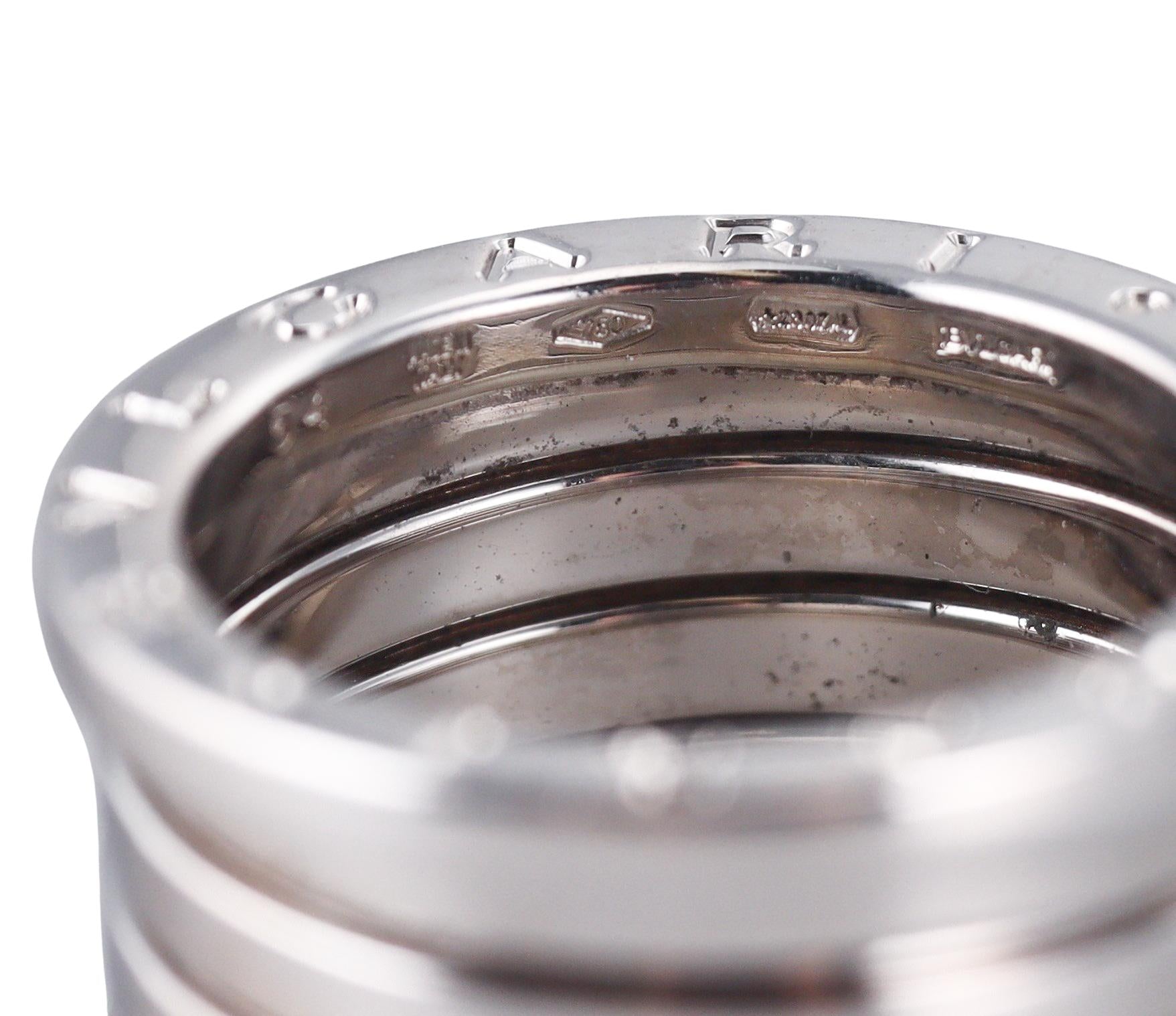 Bulgari B.Zero1 Gold Wide Band Ring