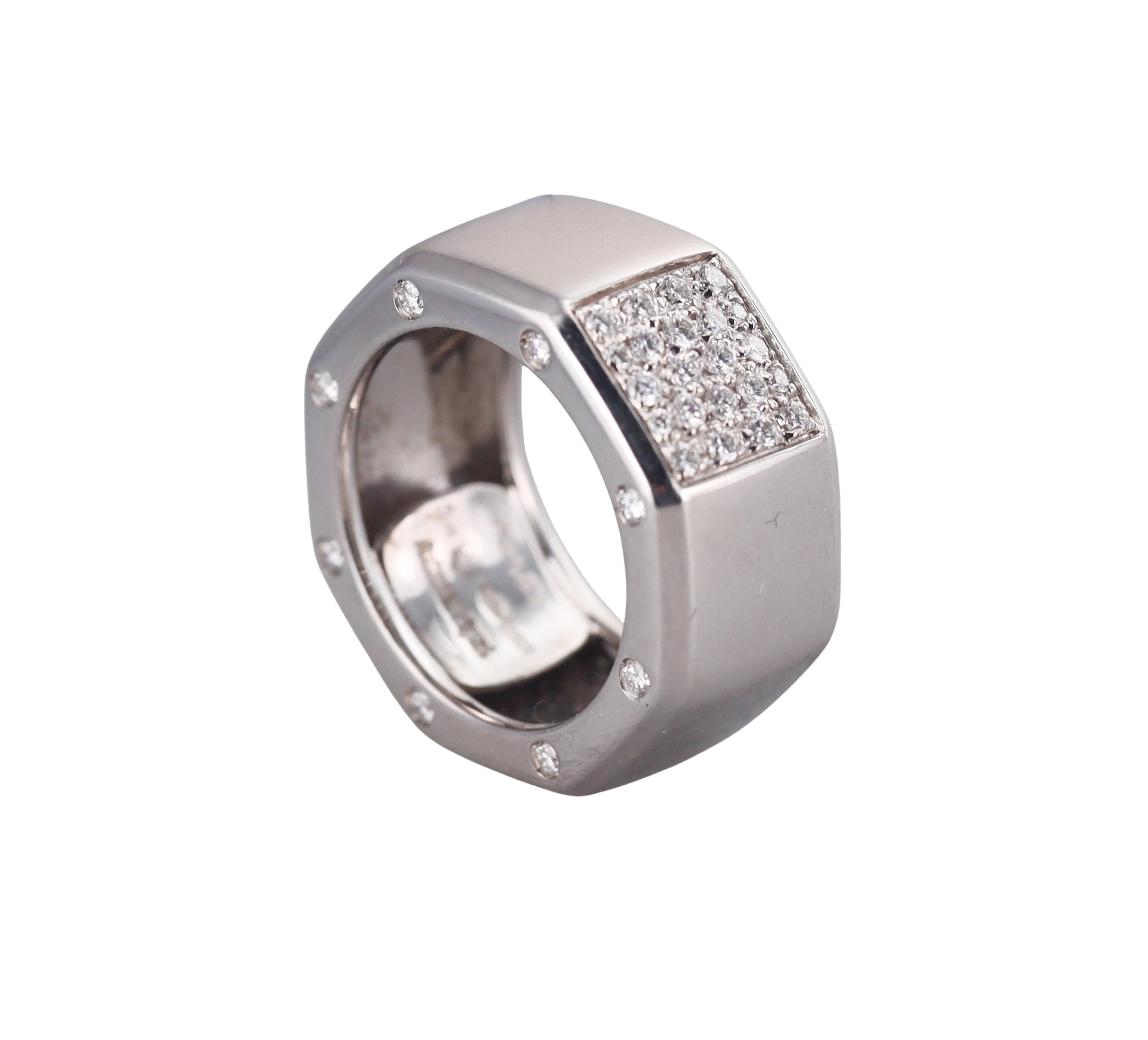 Audemars Piguet Diamond Gold Royal Oak Ring