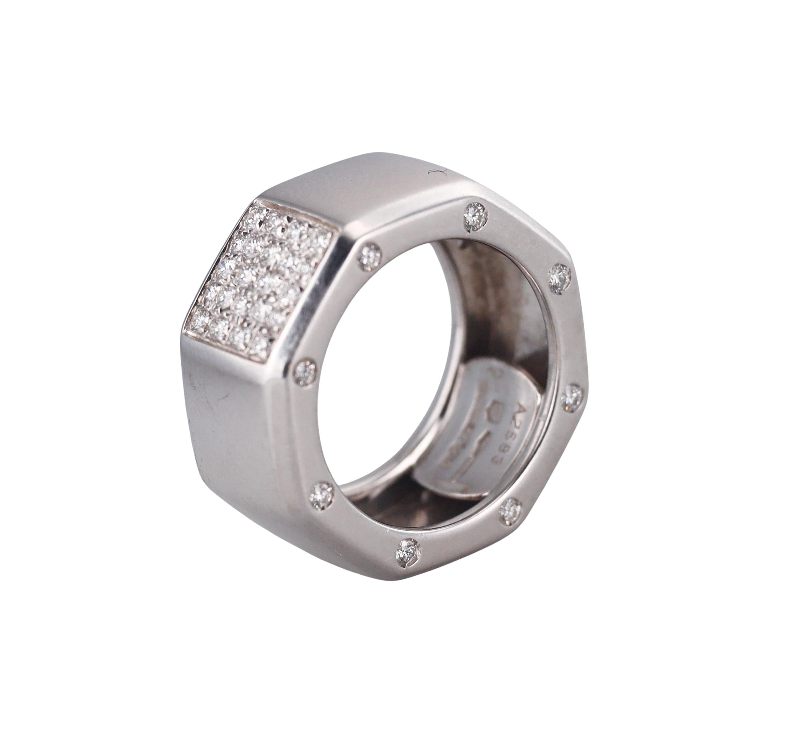 Audemars Piguet Diamond Gold Royal Oak Ring