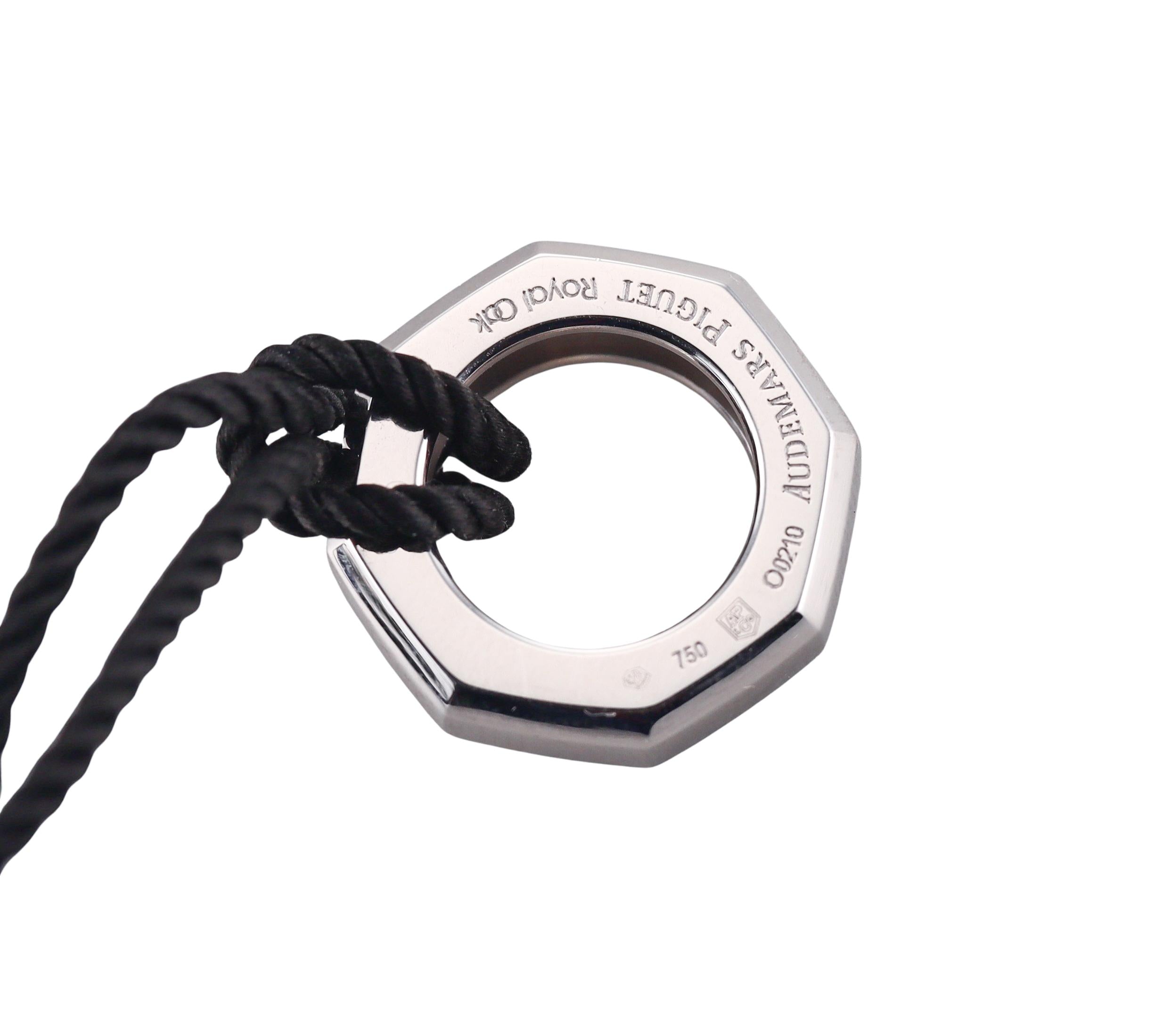 Audemars Piguet Royal Oak Diamond Gold Pendant Necklace