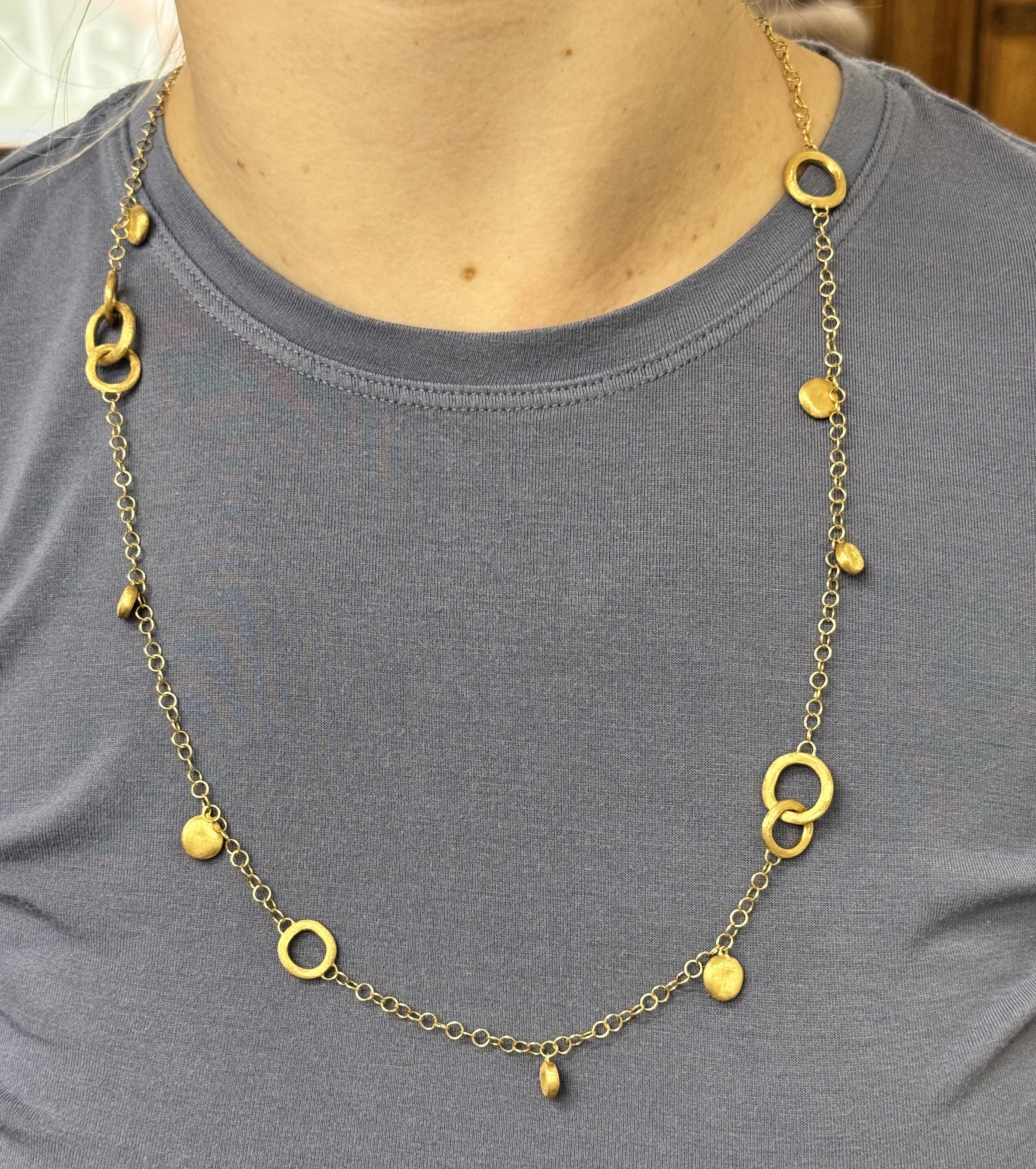 Marco Bicego Jaipur Yellow Gold Long Necklace