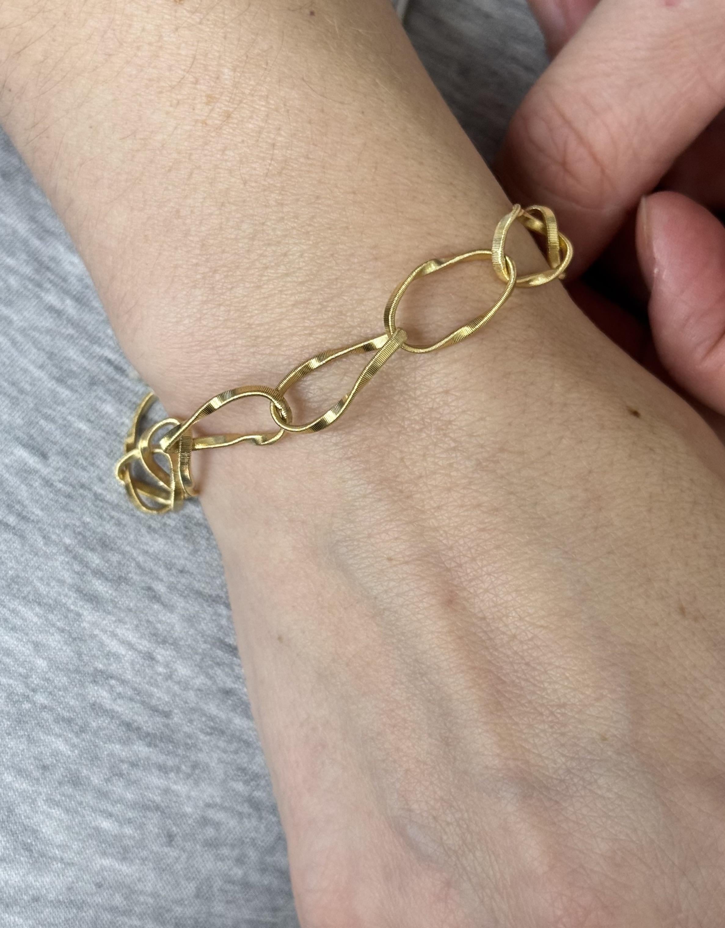 Marco Bicego Marrakech Onde Gold Link Bracelet