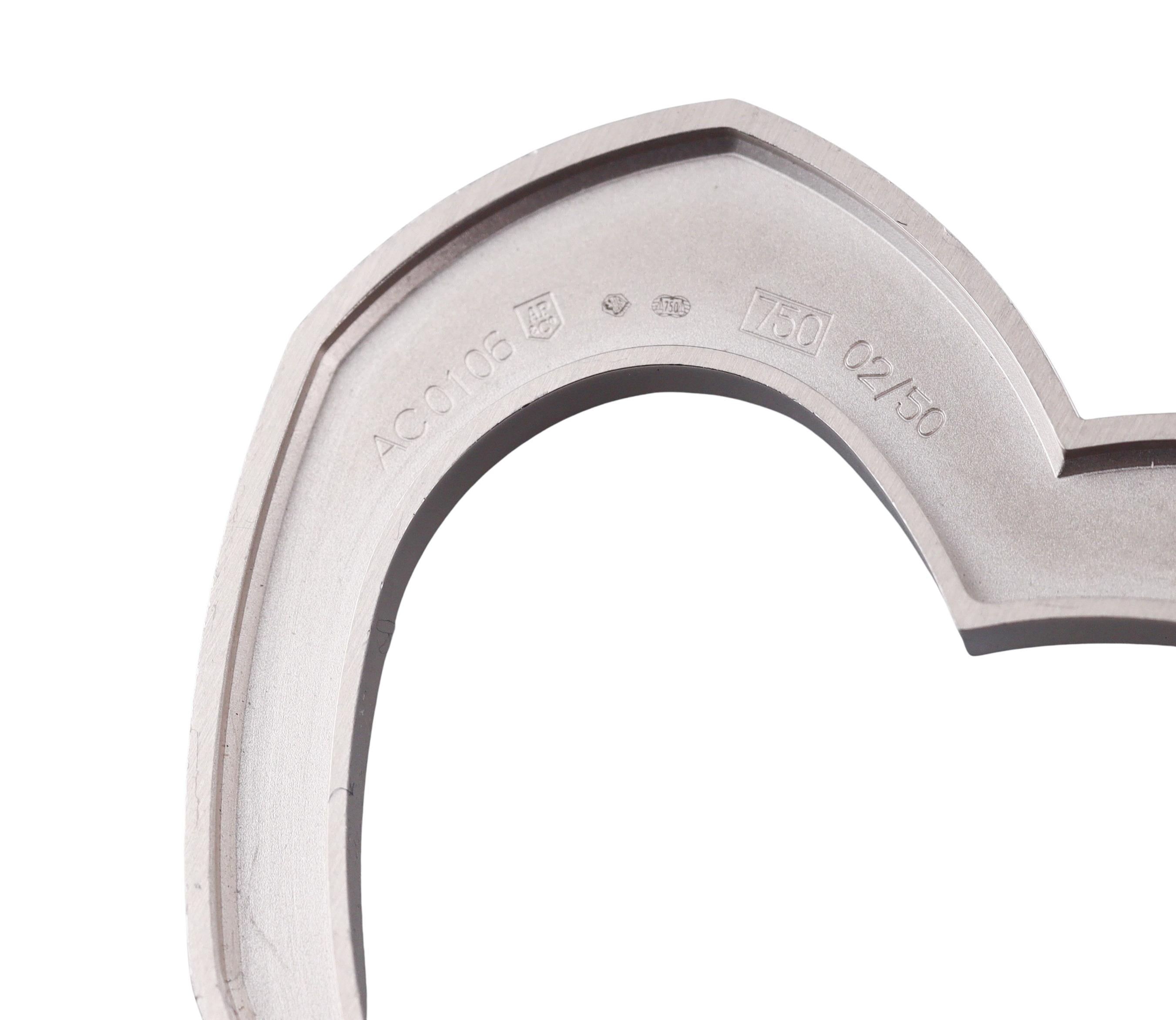 Audemars Piguet Royal Oak Heart Diamond Gold Pendant Necklace