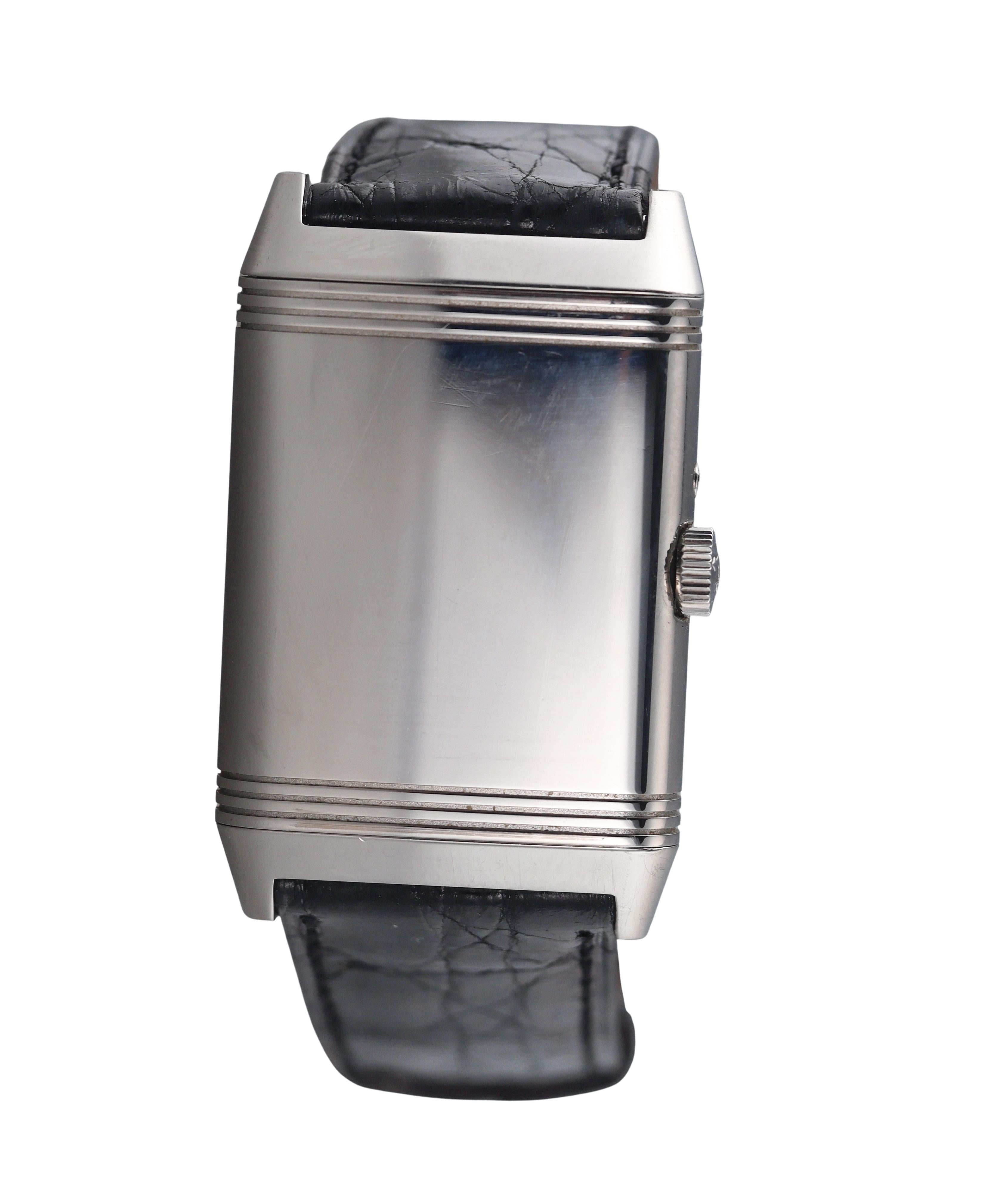 Jaeger LeCoultre Reverso Grande Taile Calendar Watch 270.8.36