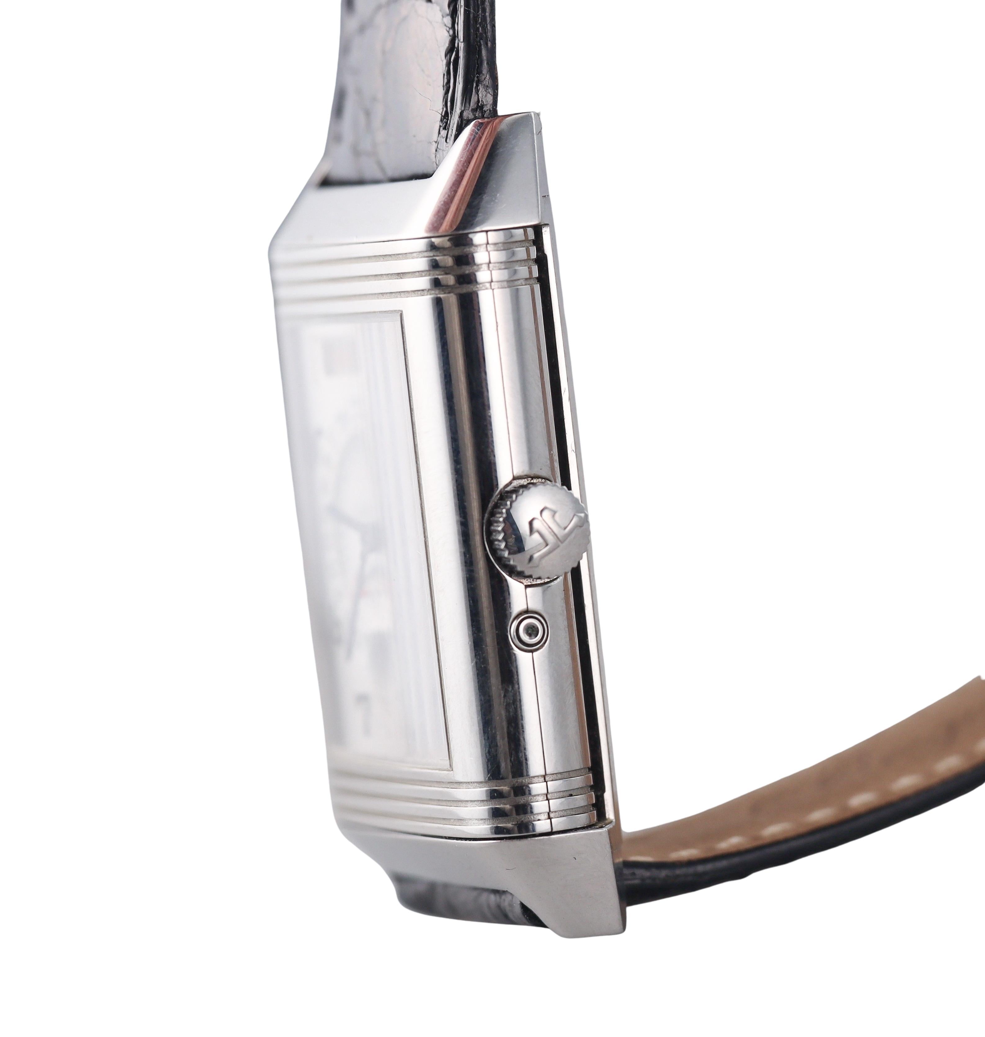 Jaeger LeCoultre Reverso Grande Taile Calendar Watch 270.8.36