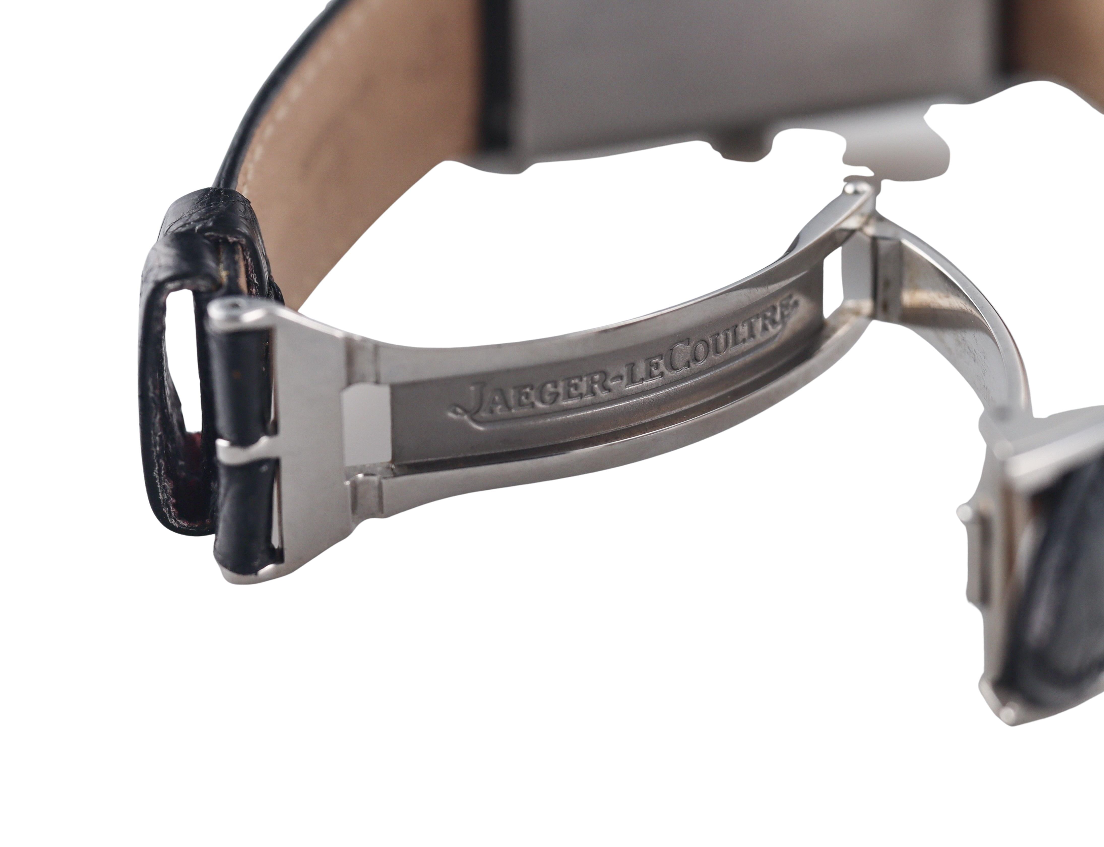 Jaeger LeCoultre Reverso Grande Taile Calendar Watch 270.8.36