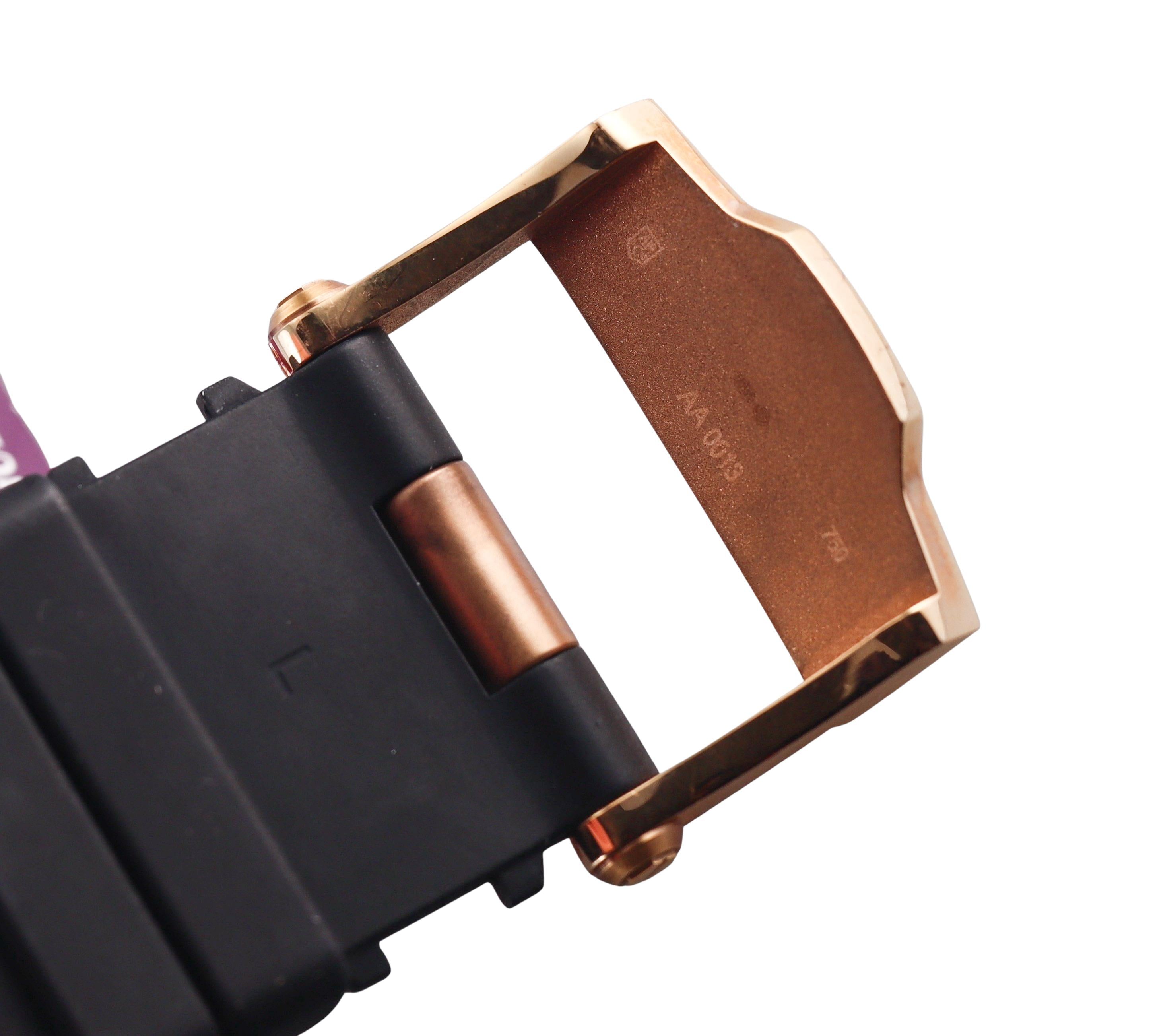 Audemars Piguet Rose Gold Royal Oak Offshore Rubber Bracelet