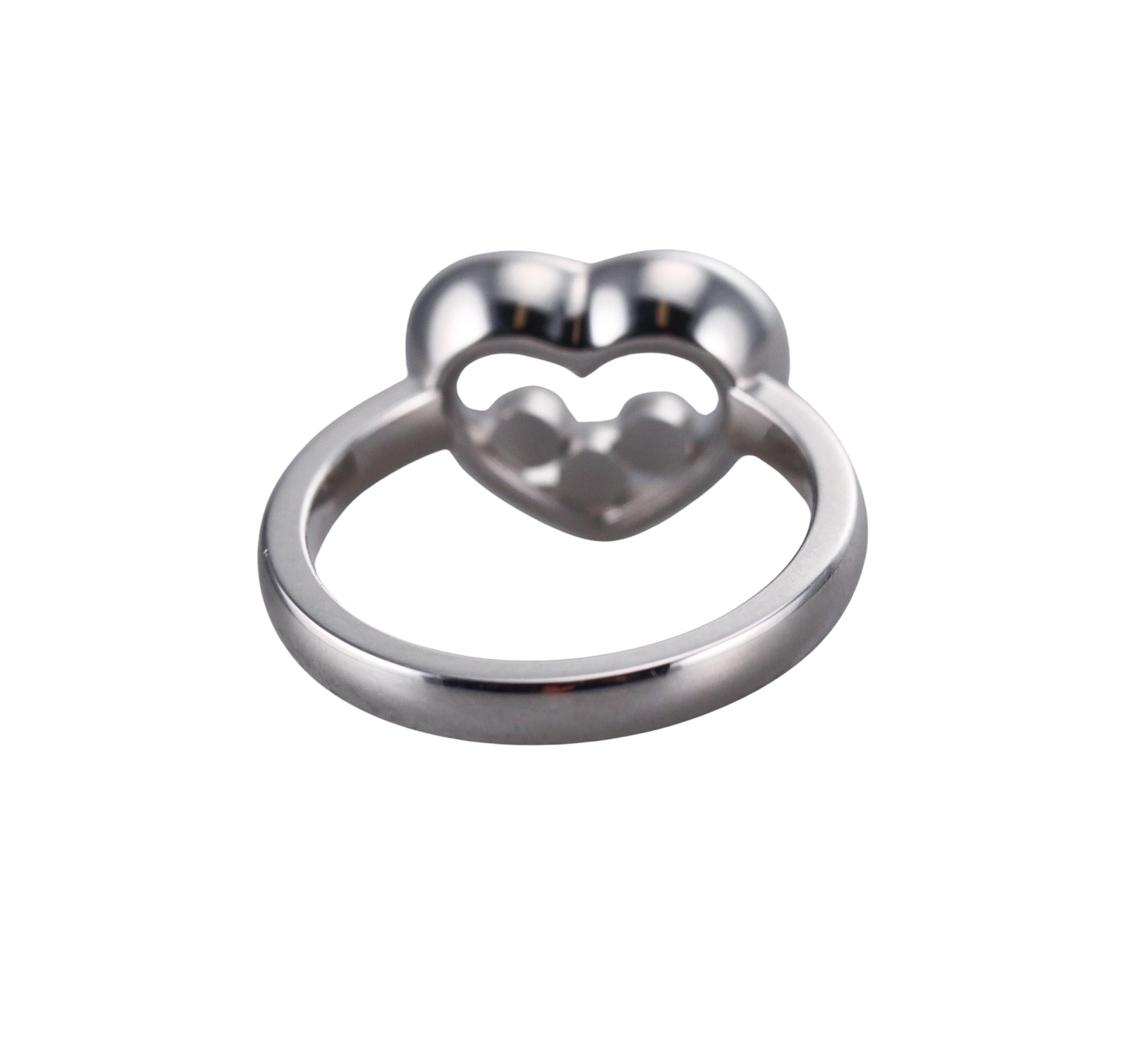 Chopard Happy Hearts Diamond Gold Ring 82A611-5033