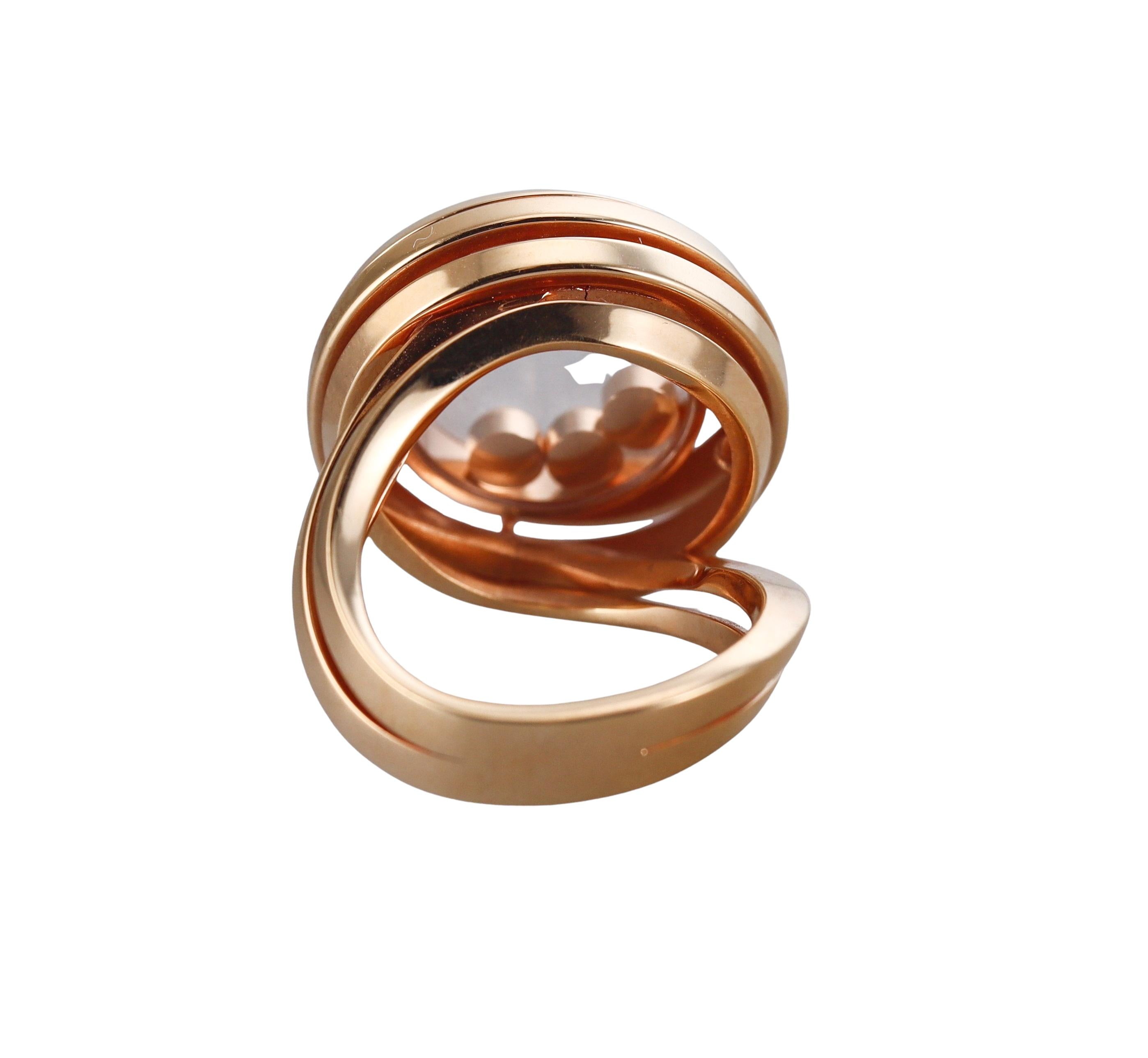 Chopard Happy Emotions Gold Diamond Ring 829217-5010