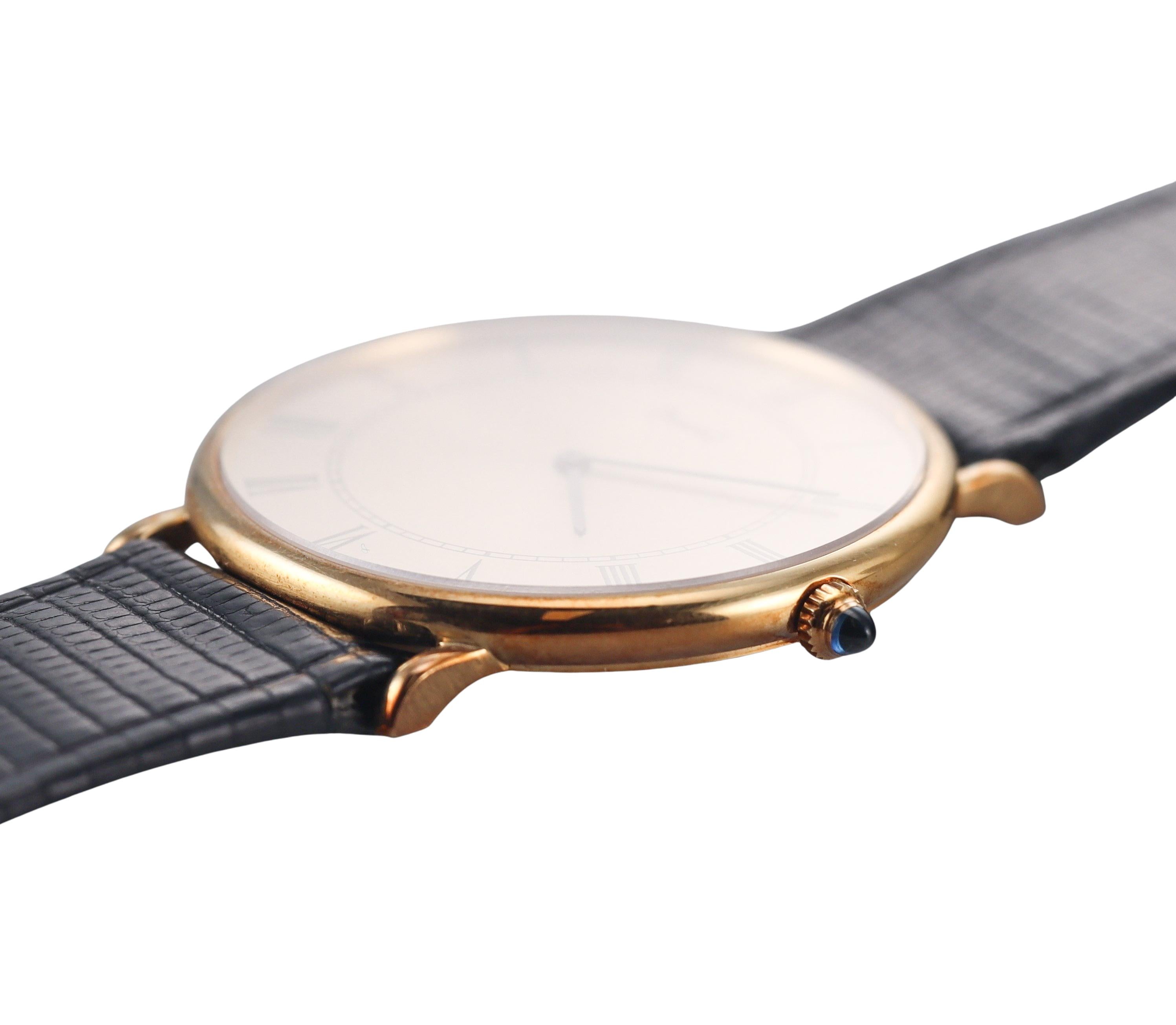 1970s Piaget Altiplano Yellow Gold Mechanical Watch 9035