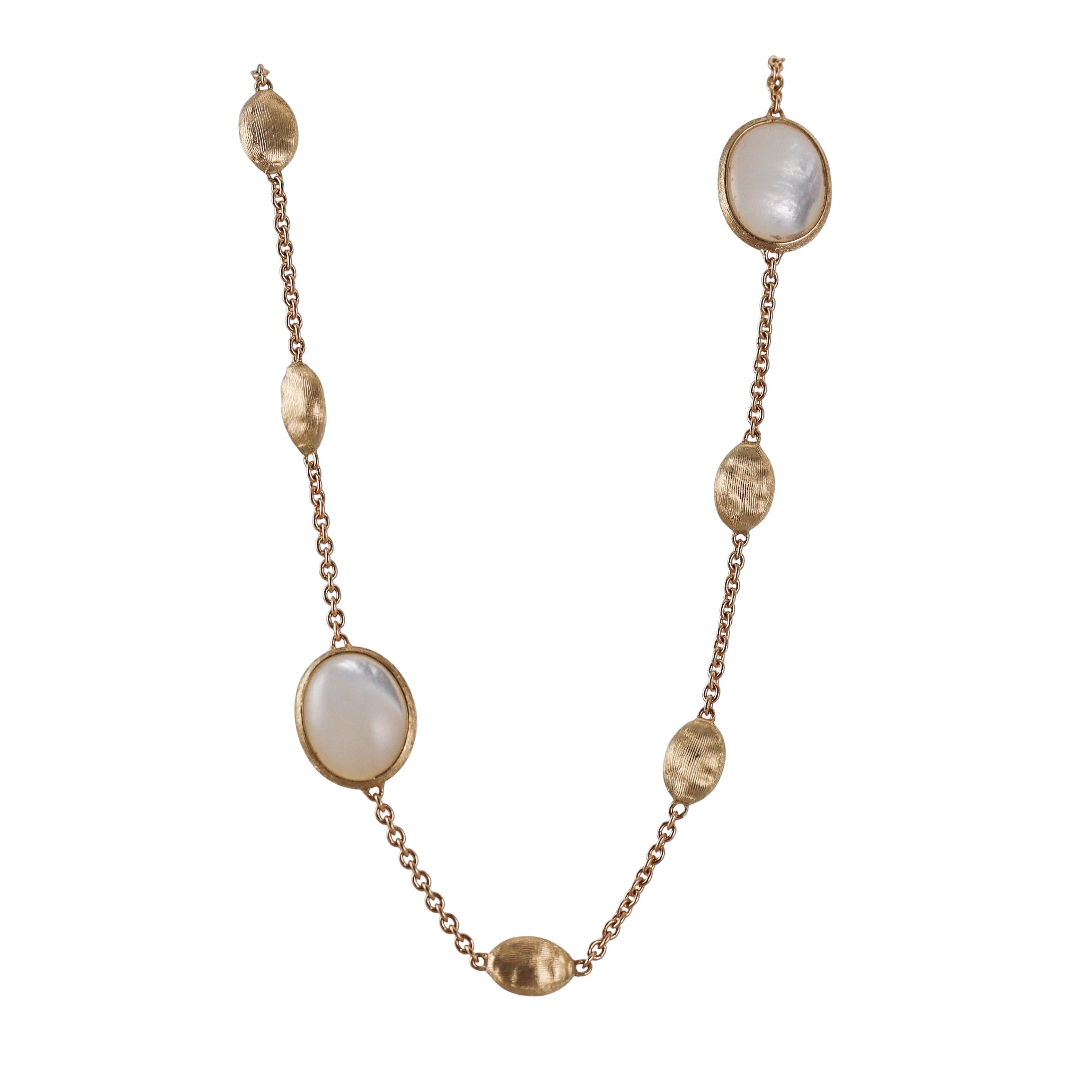 Marco Bicego Siviglia Mother of Pearl Gold Necklace