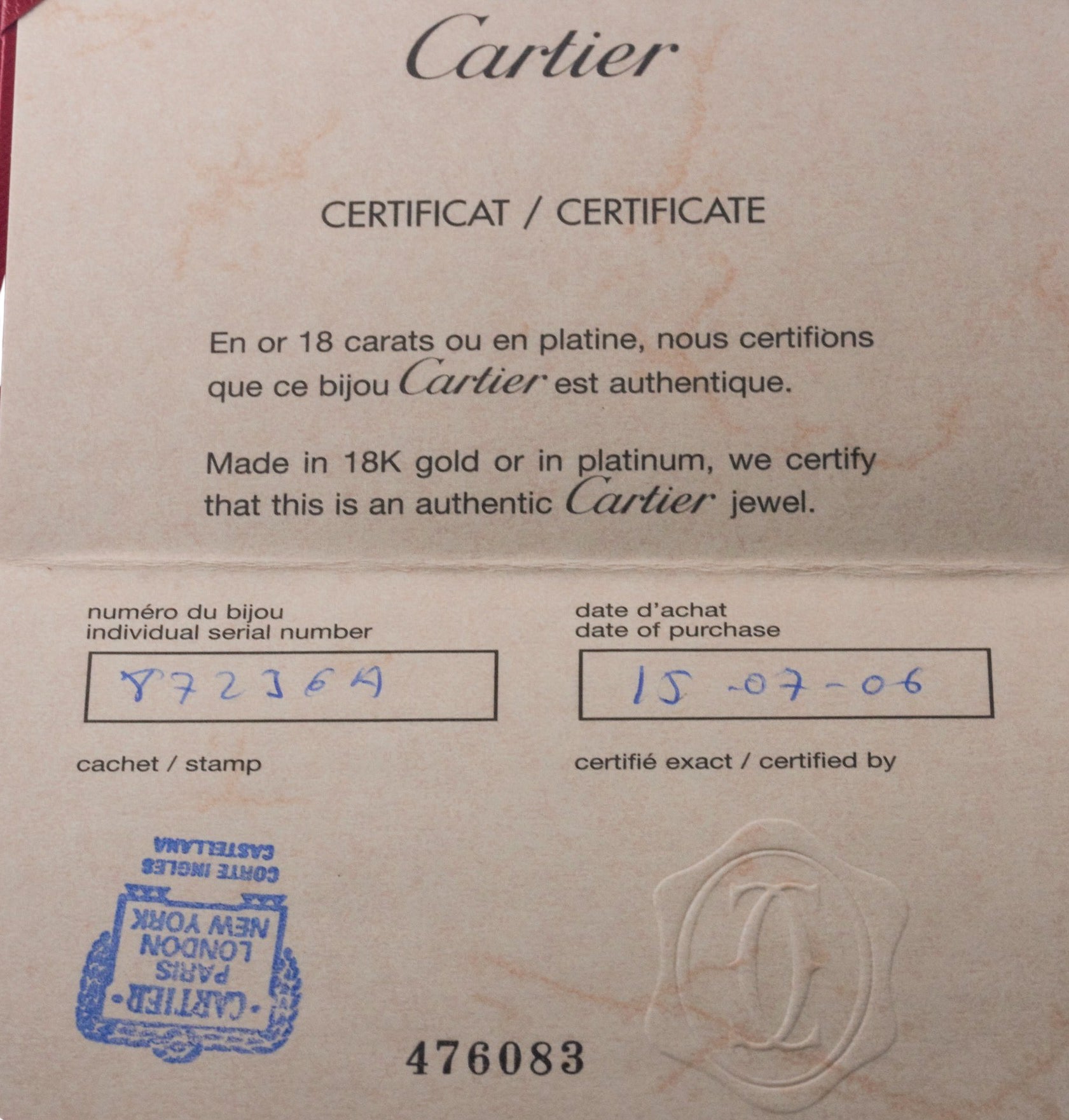 Cartier Diadea Diamond Gold Earrings