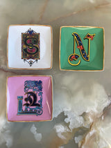 Versace by Rosenthal Holiday Alphabet Set of 7 Dishes 28632