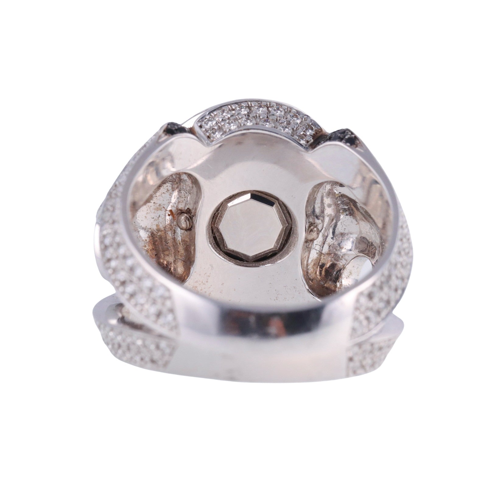 Chopard Black Diamond Gold Cocktail Ring