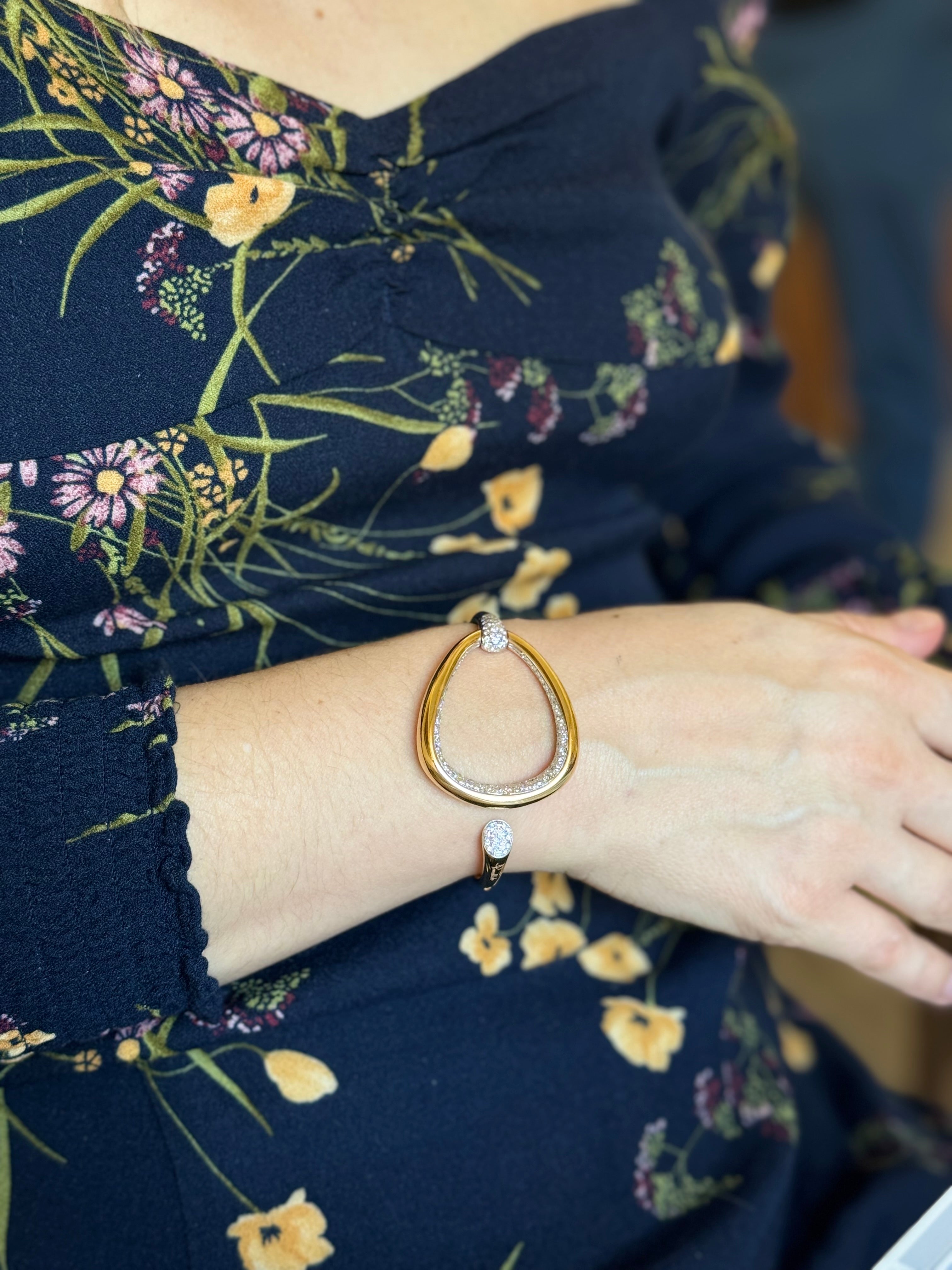 Pomellato Fantina Rose Gold Diamond Bracelet