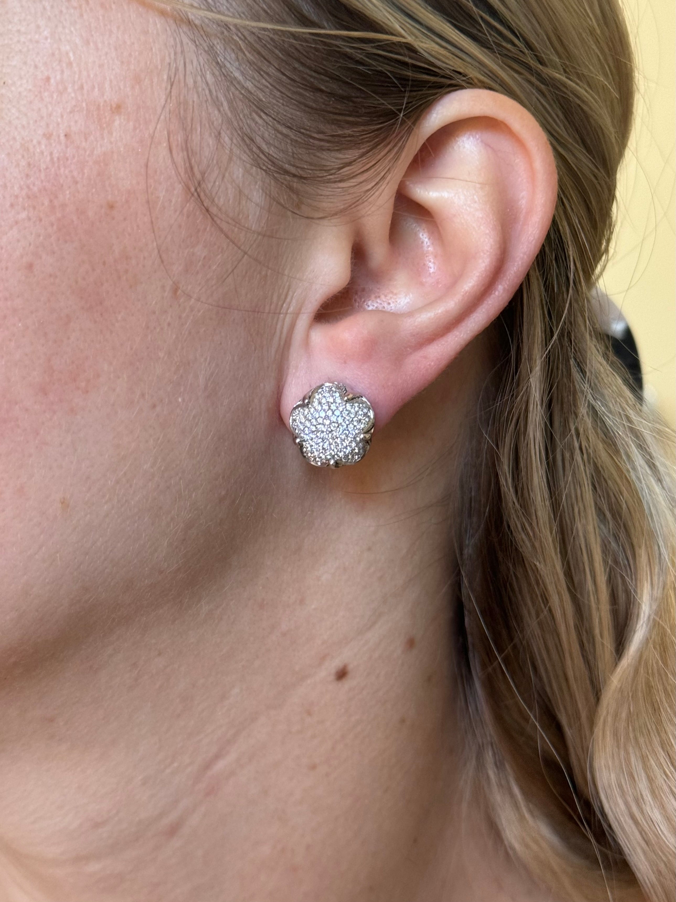 Pasquale Bruni Diamond White Gold Earrings