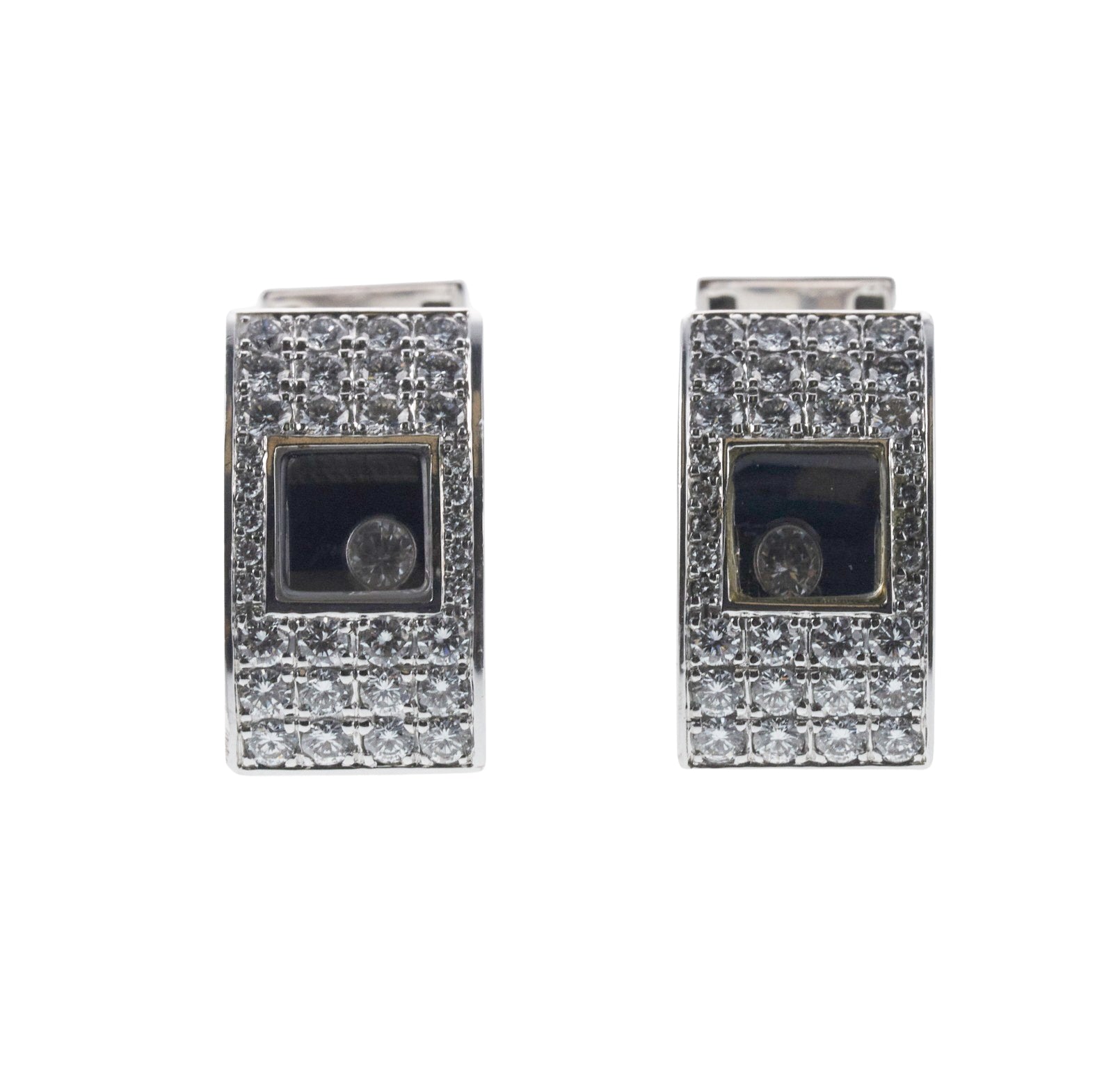 Chopard Happy Diamonds Gold Cufflinks
