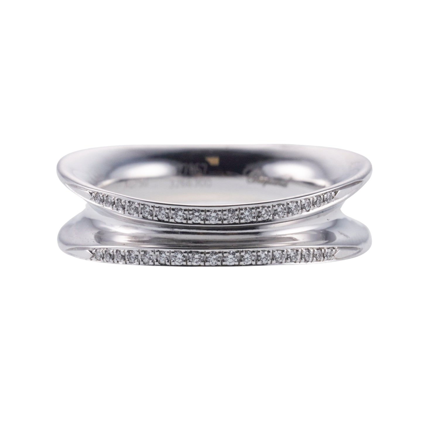 Chopard White Gold Diamond Band Ring