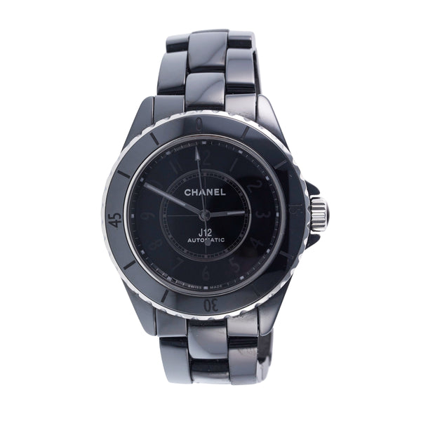 Chanel J12 Electro Black Ceramic 38mm Watch H6185