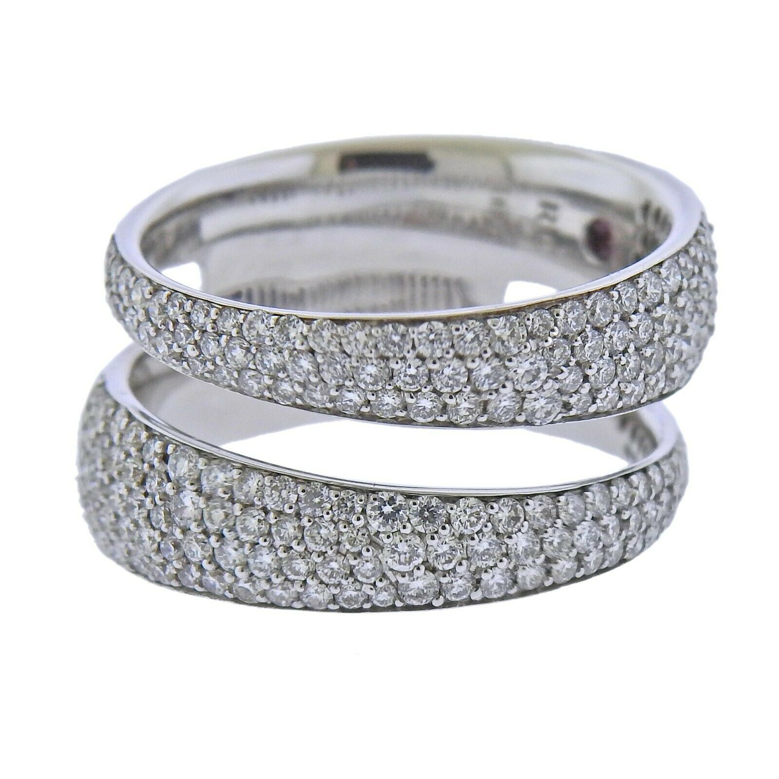 Roberto Coin Scalare 18k Gold Diamond Ring - Oak Gem