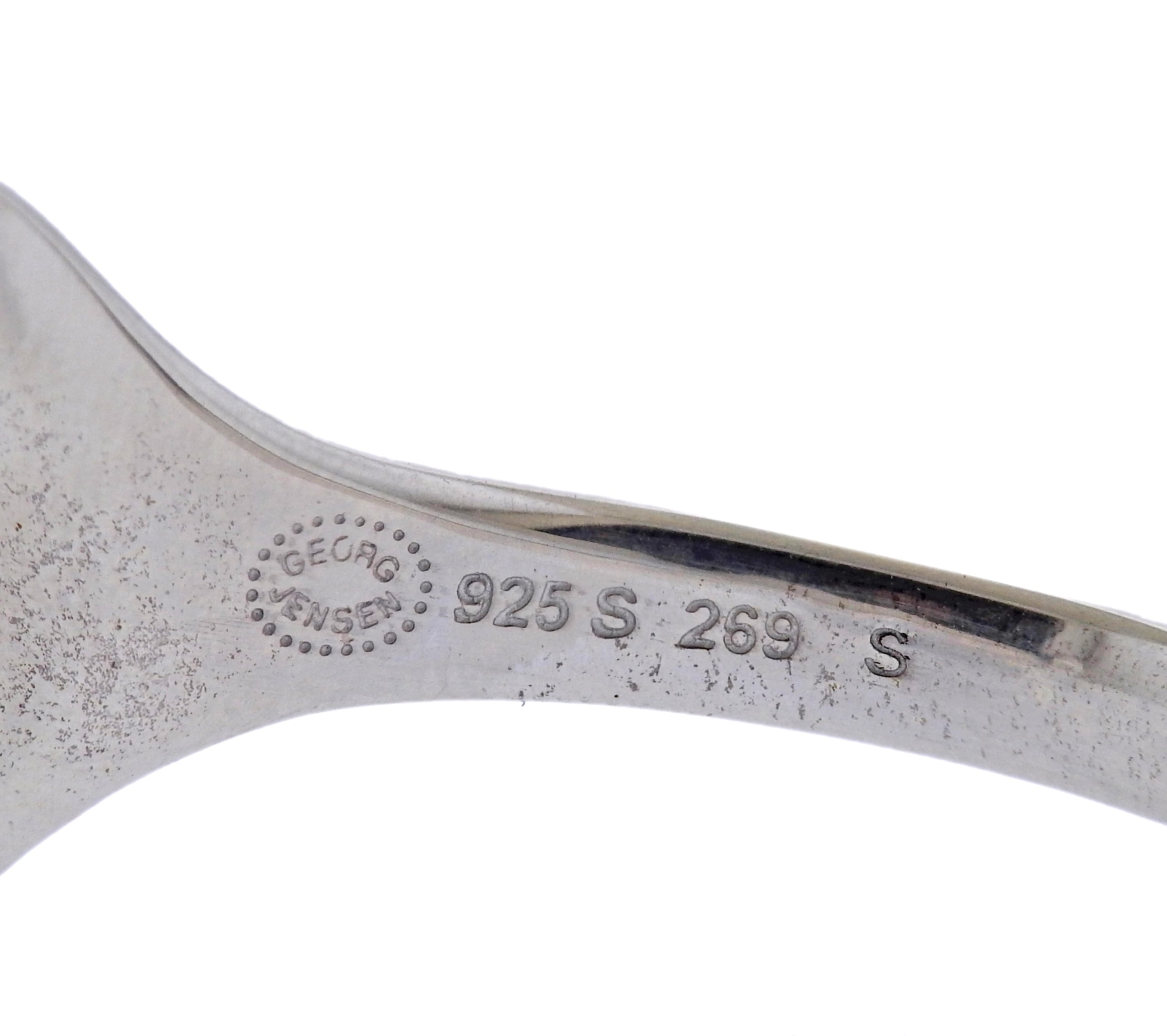 Georg Jensen Vivianna Blue Topaz Silver Bracelet 269 Small