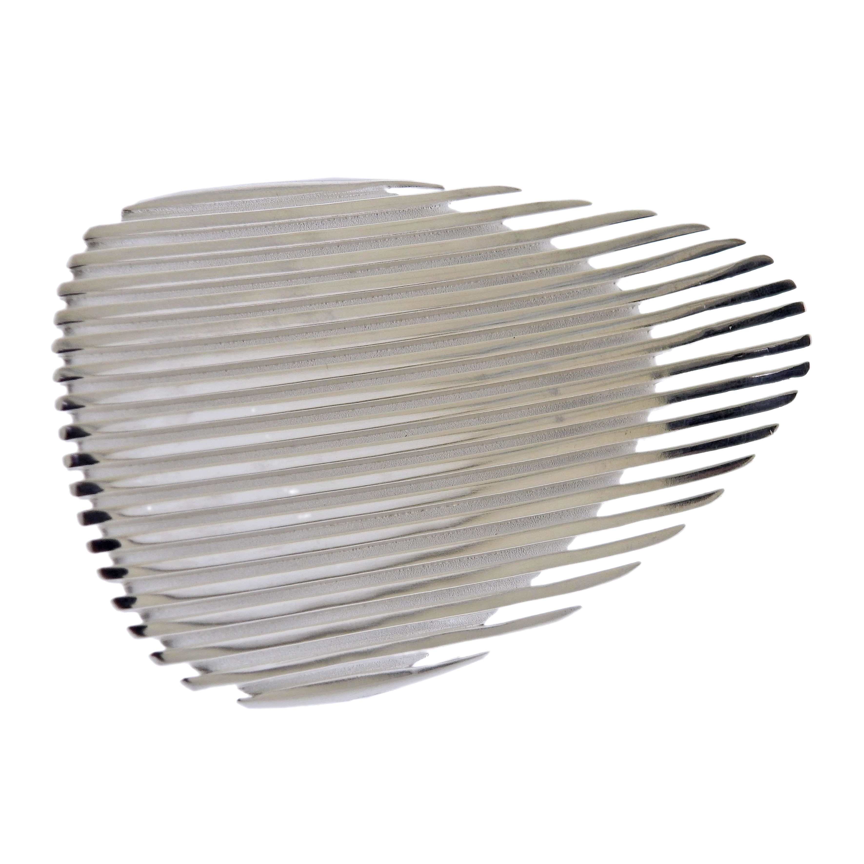 Georg Jensen Zaha Hadid Lamellae Sterling Silver Ring II 623 B