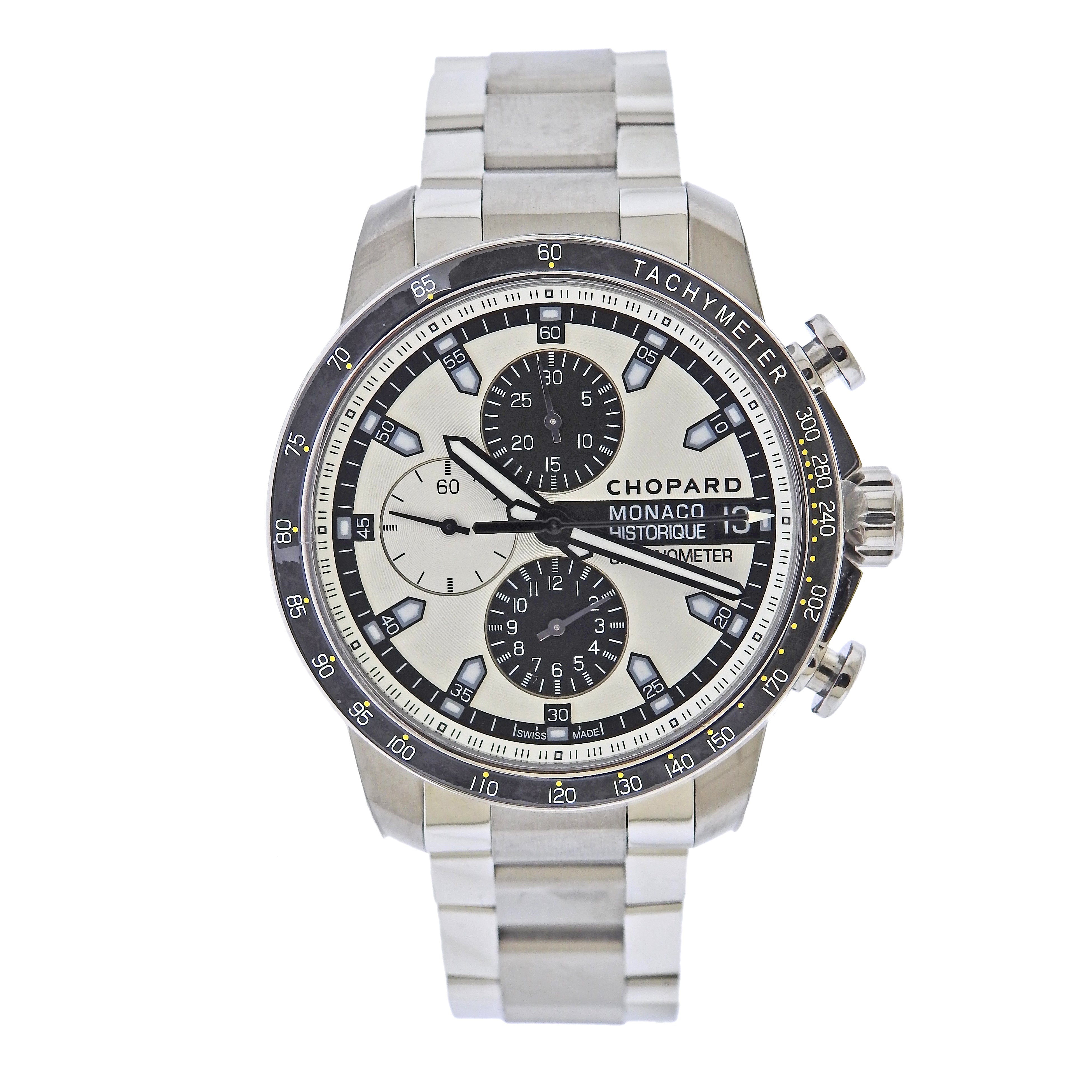 Chopard Monaco Historique Chronograph Watch 158570-3003