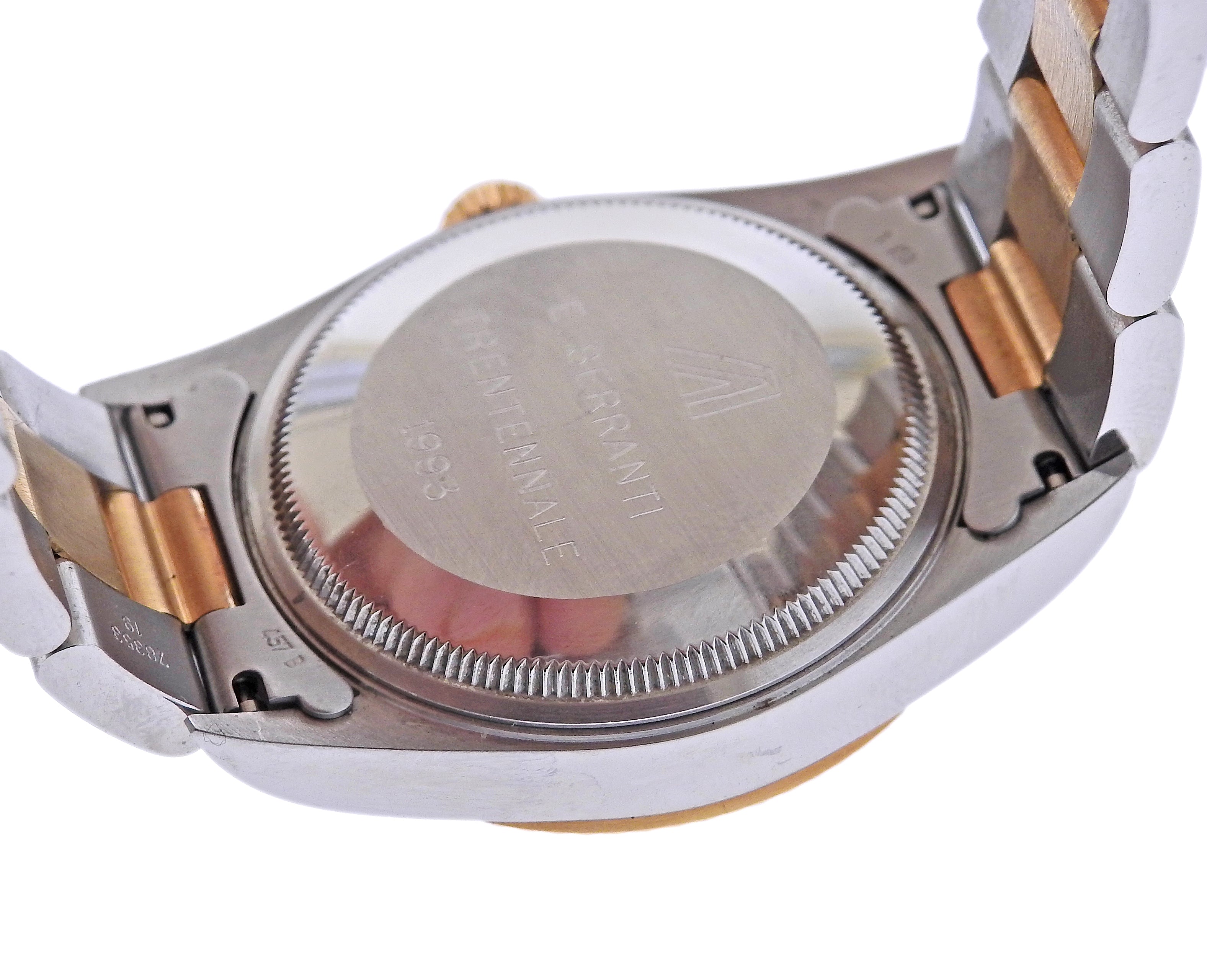 Rolex Oyster Perpetual 34mm Two Tone Automatic Watch 14233