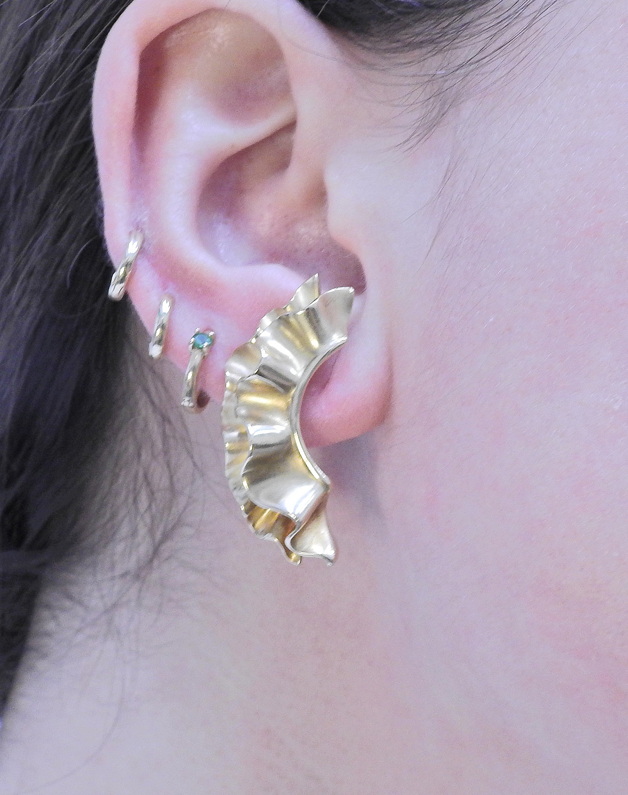 Angela Cummings Gold Earrings