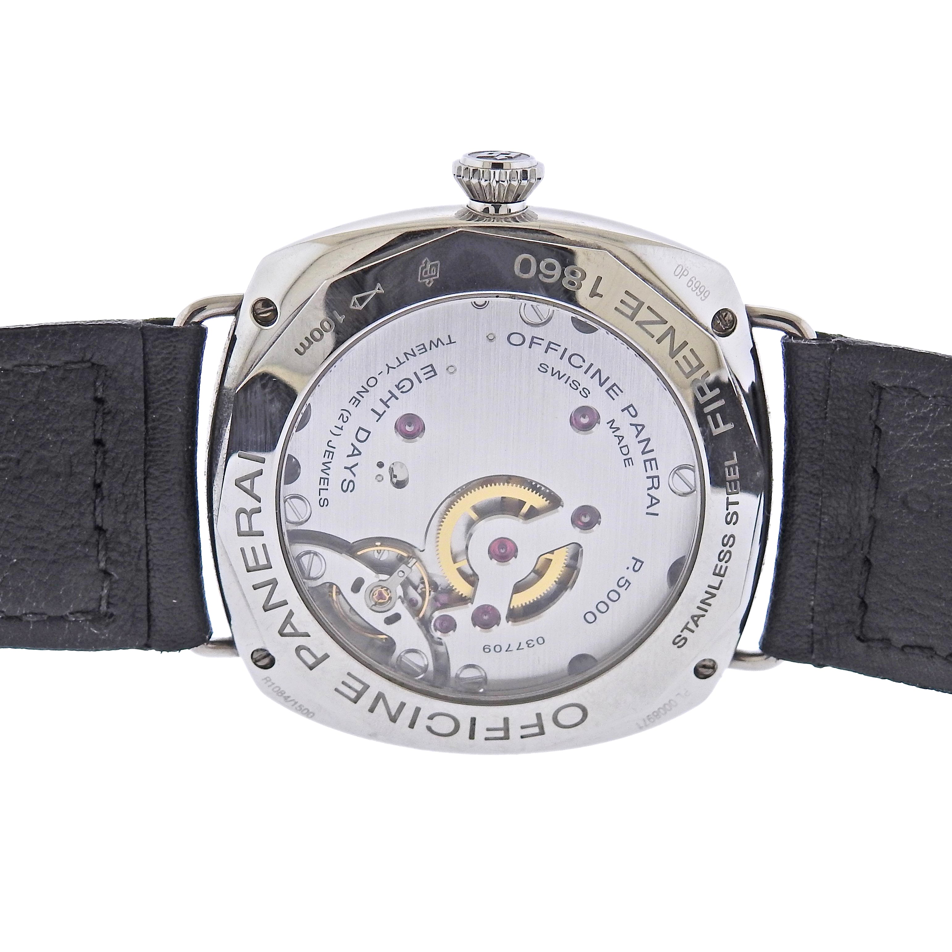 Panerai Radiomir Black Seal 8 Day Power Reserve Watch PAM00609