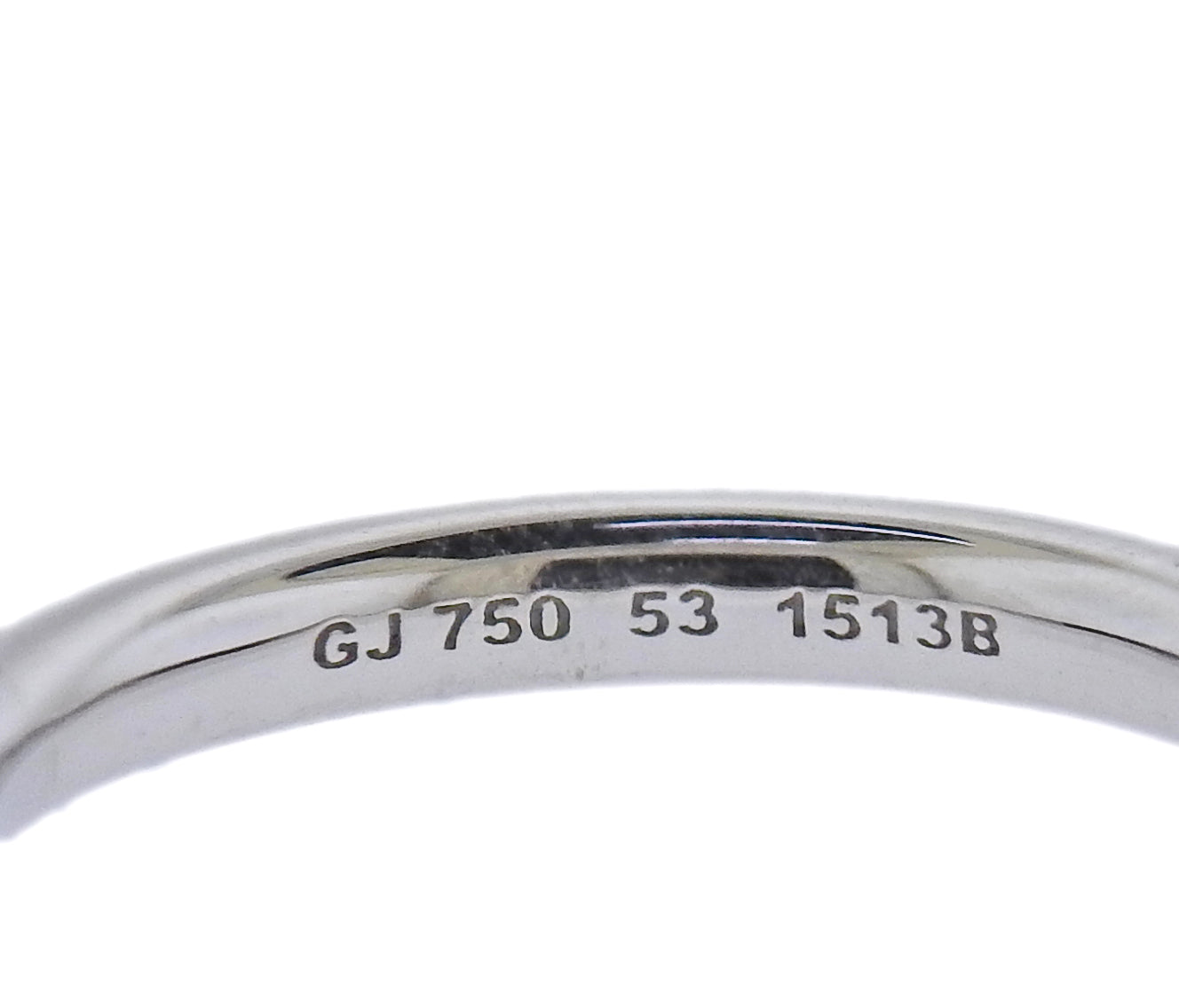 Georg Jensen 18k White Gold Magic Diamond Ring 1513 B