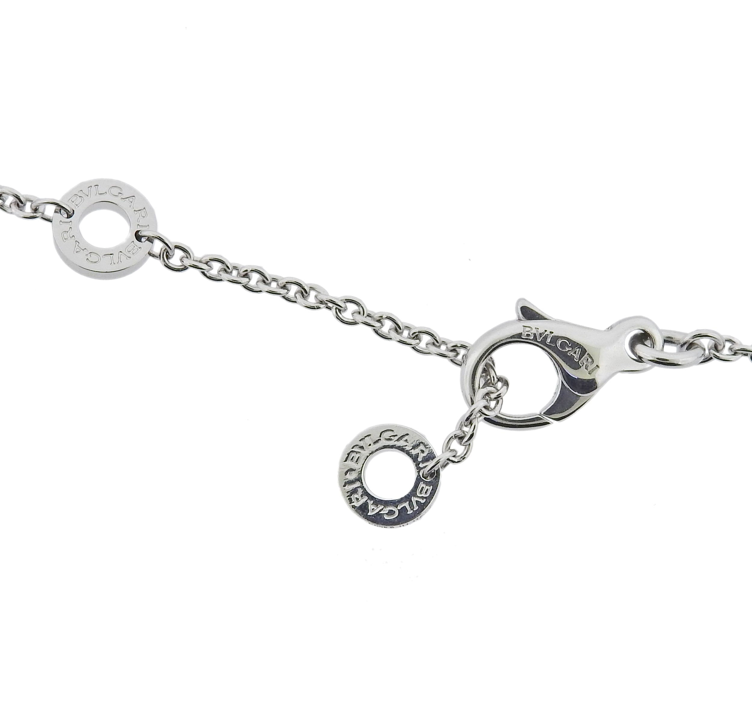 Bulgari B.Zero1 White Gold Pendant Necklace