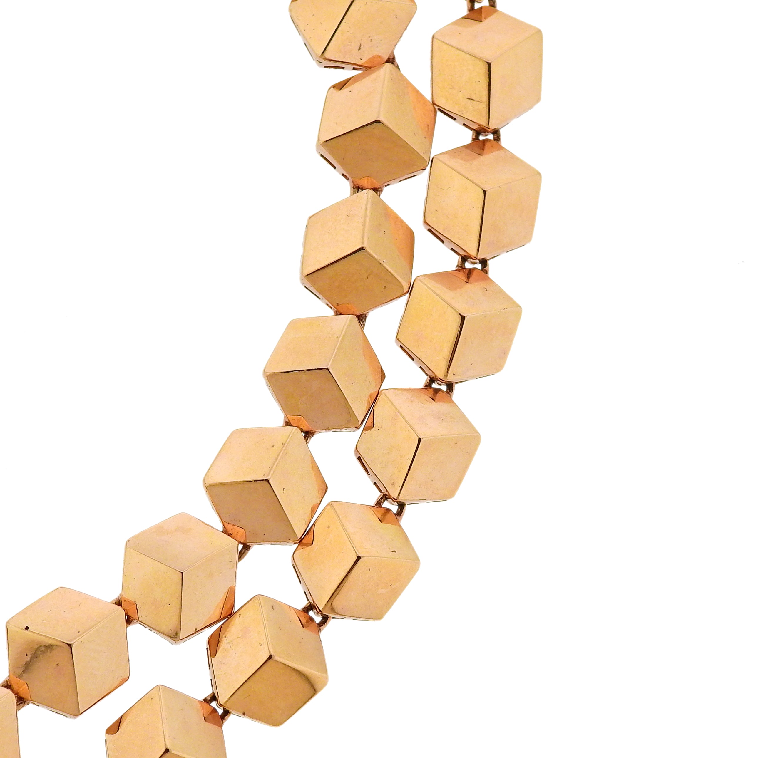 Paolo Costagli Diamond Rose Gold Pendant Necklace - Oak Gem