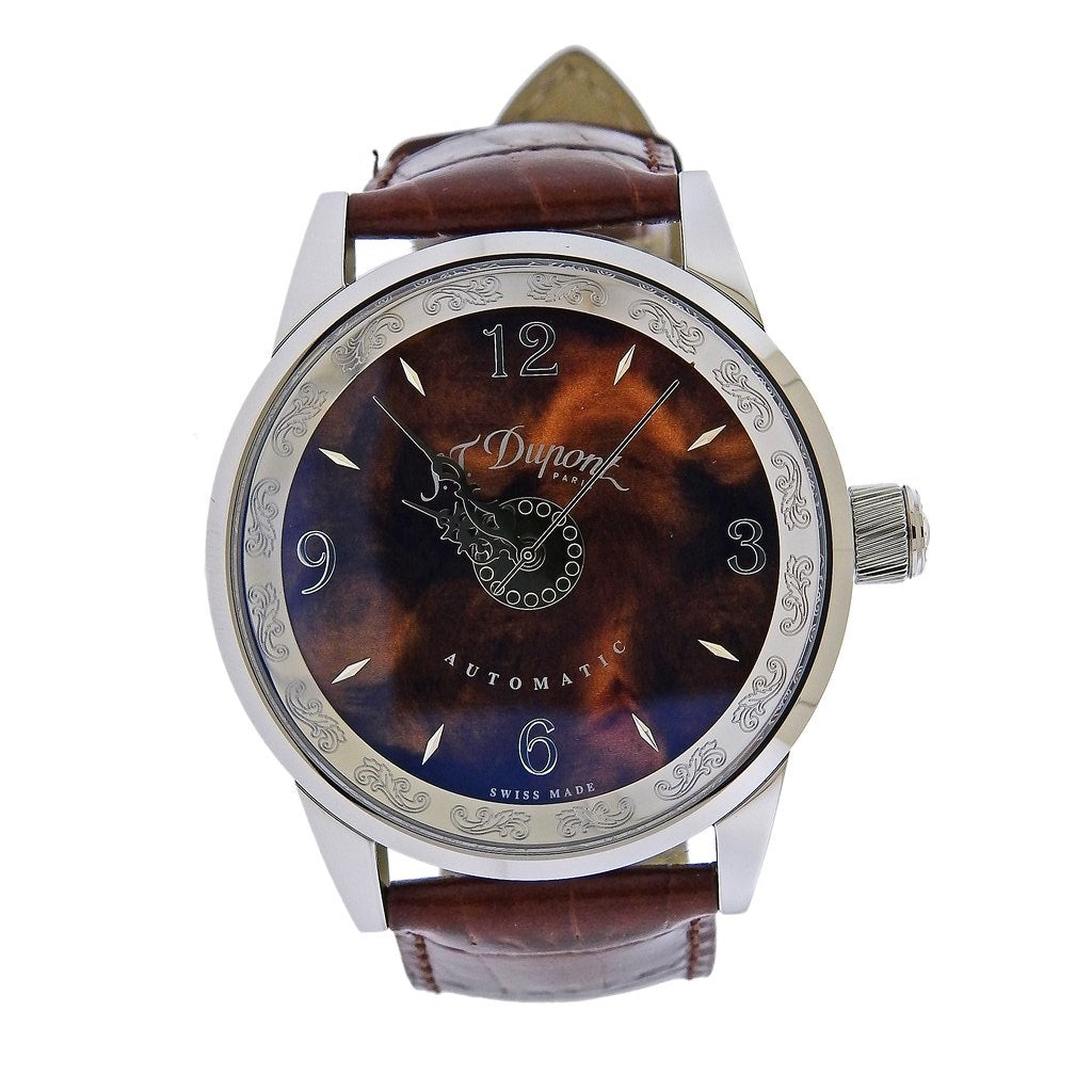 S.T. Dupont Wild West Limited Edition Prestige Automatic Watch - Oak Gem