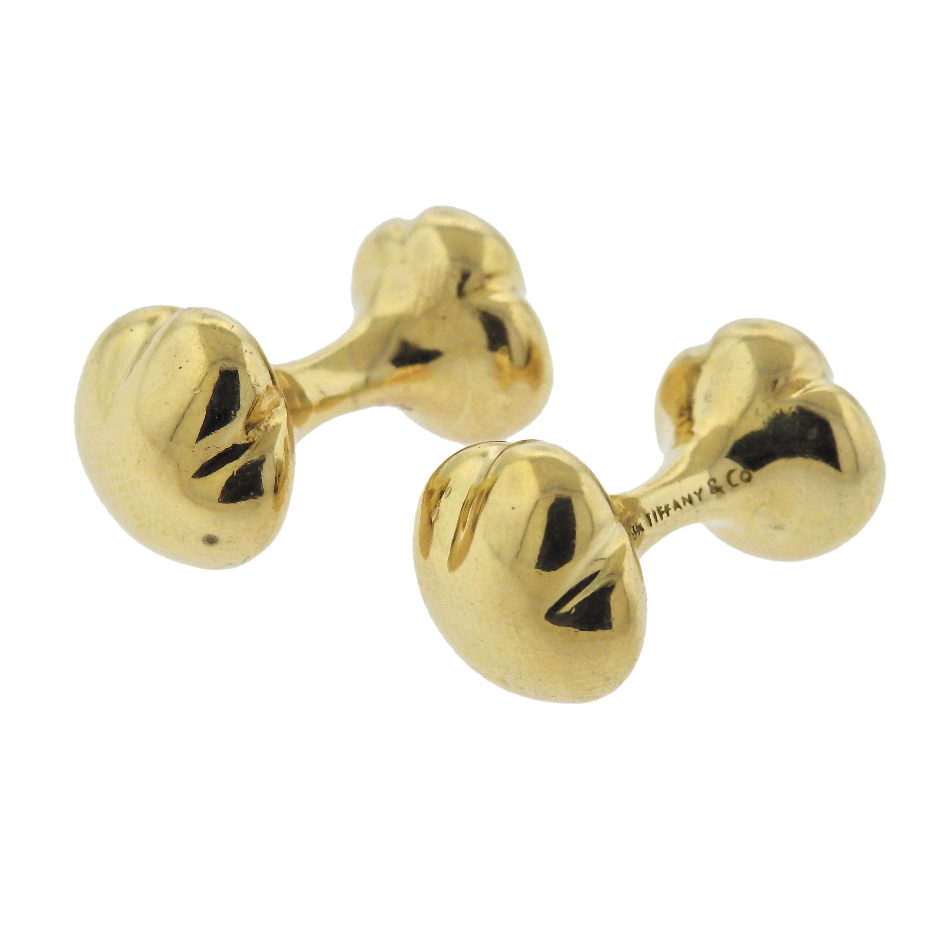 Tiffany & Co Gold Cufflinks – Oak Gem