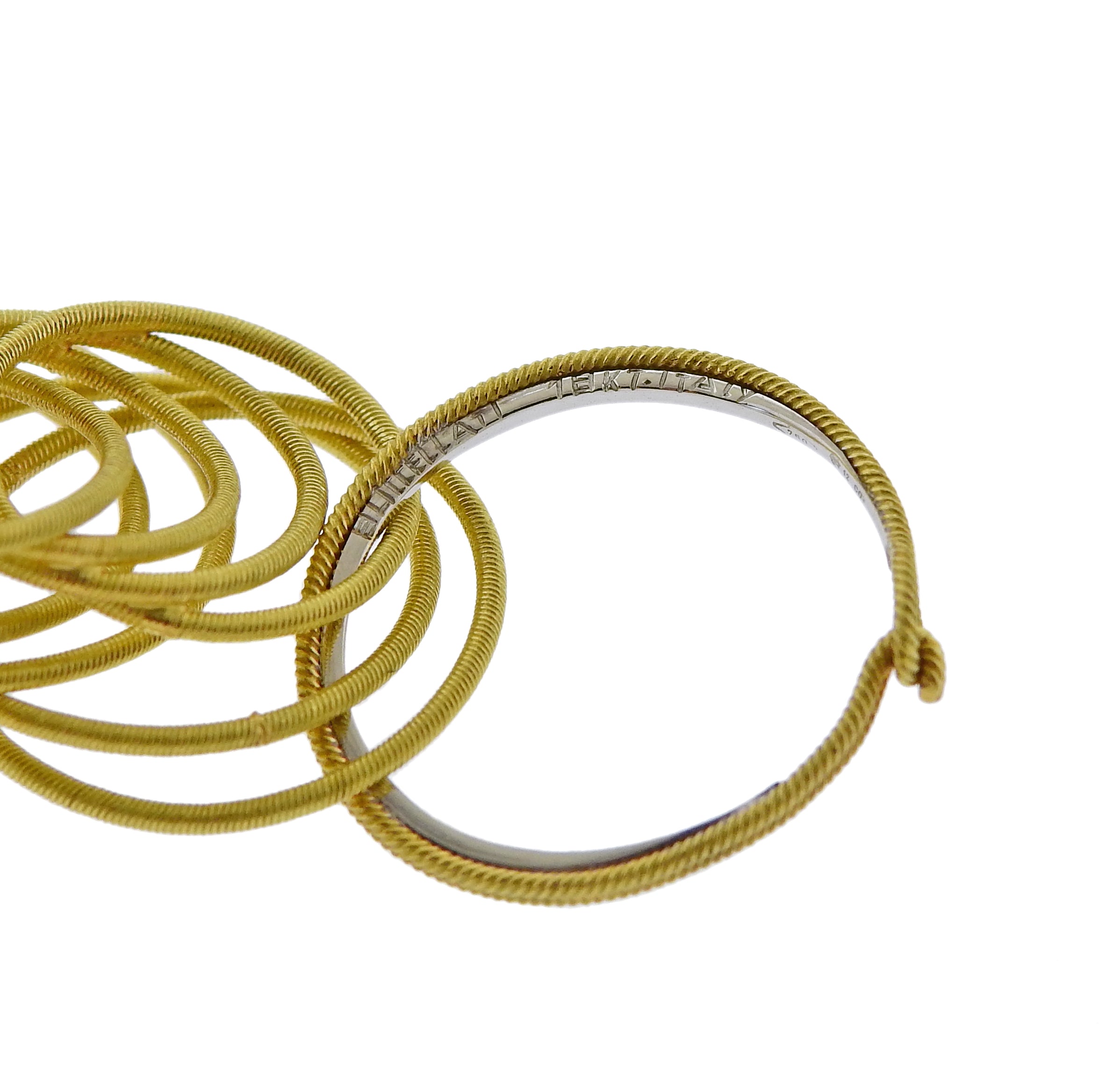 Buccellati Hawaii Gold Link Long Necklace - Oak Gem